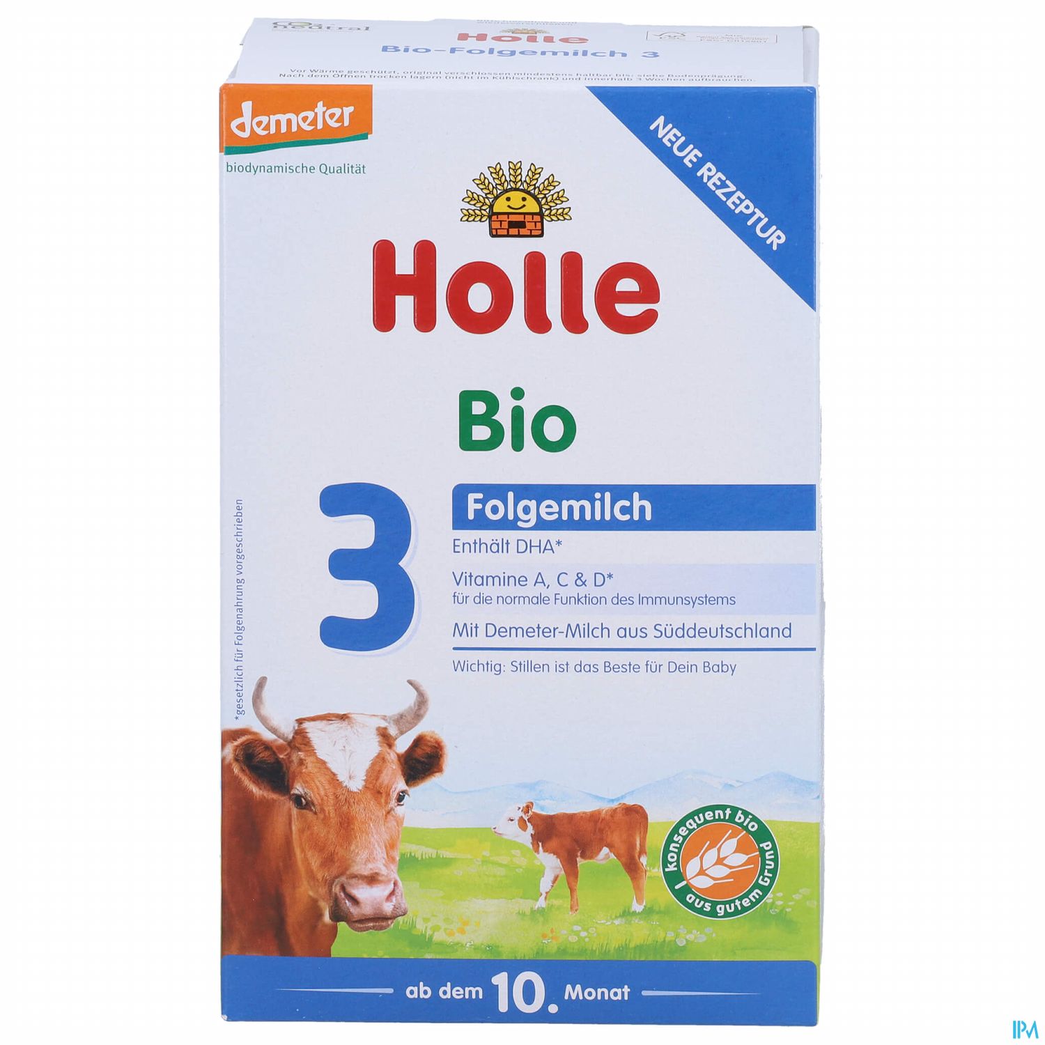 Holle Demeter Bio Folgemilch Saeugling 3 600g