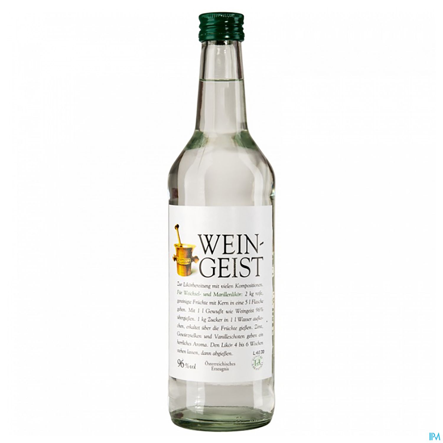 GEWUSST WIE WEINGEIST EINWEG 500ML