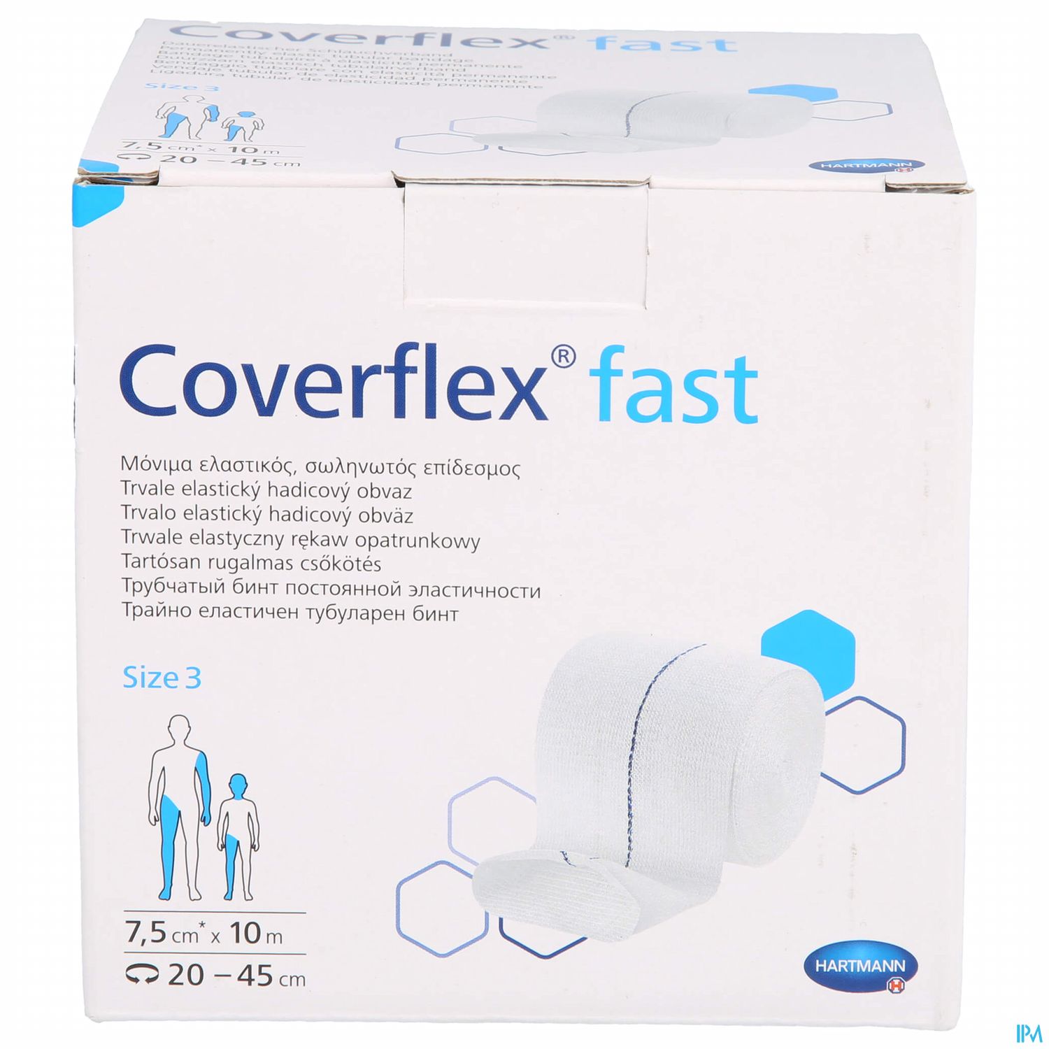 Schlauchverband Coverflex/fast Gr 3 10mx 7,5cm Rolle 1st