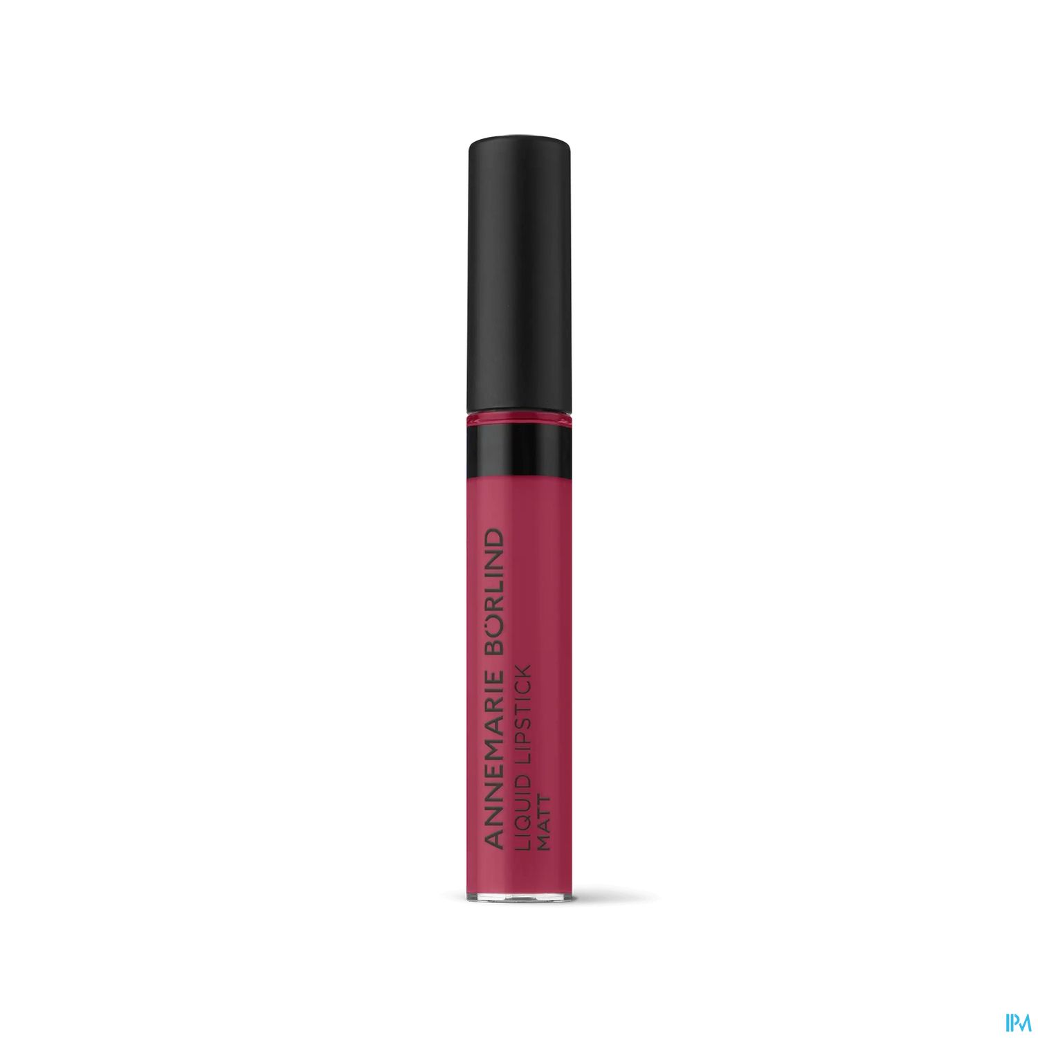 Rosa Liquid Lipstick von Annemarie Börlind in einer schlanken Verpackung.