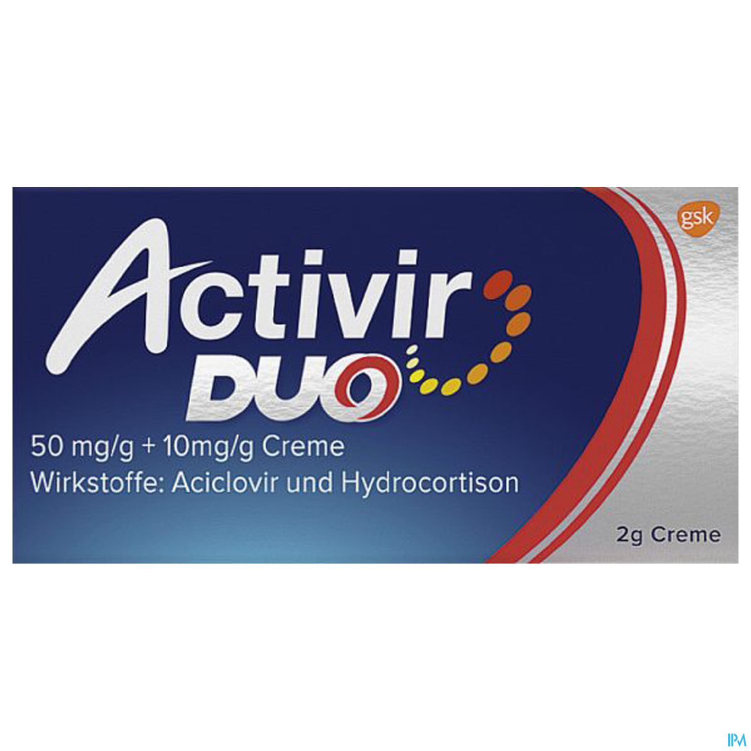 Activir Duo 50 mg/g + 10 mg/g - Creme