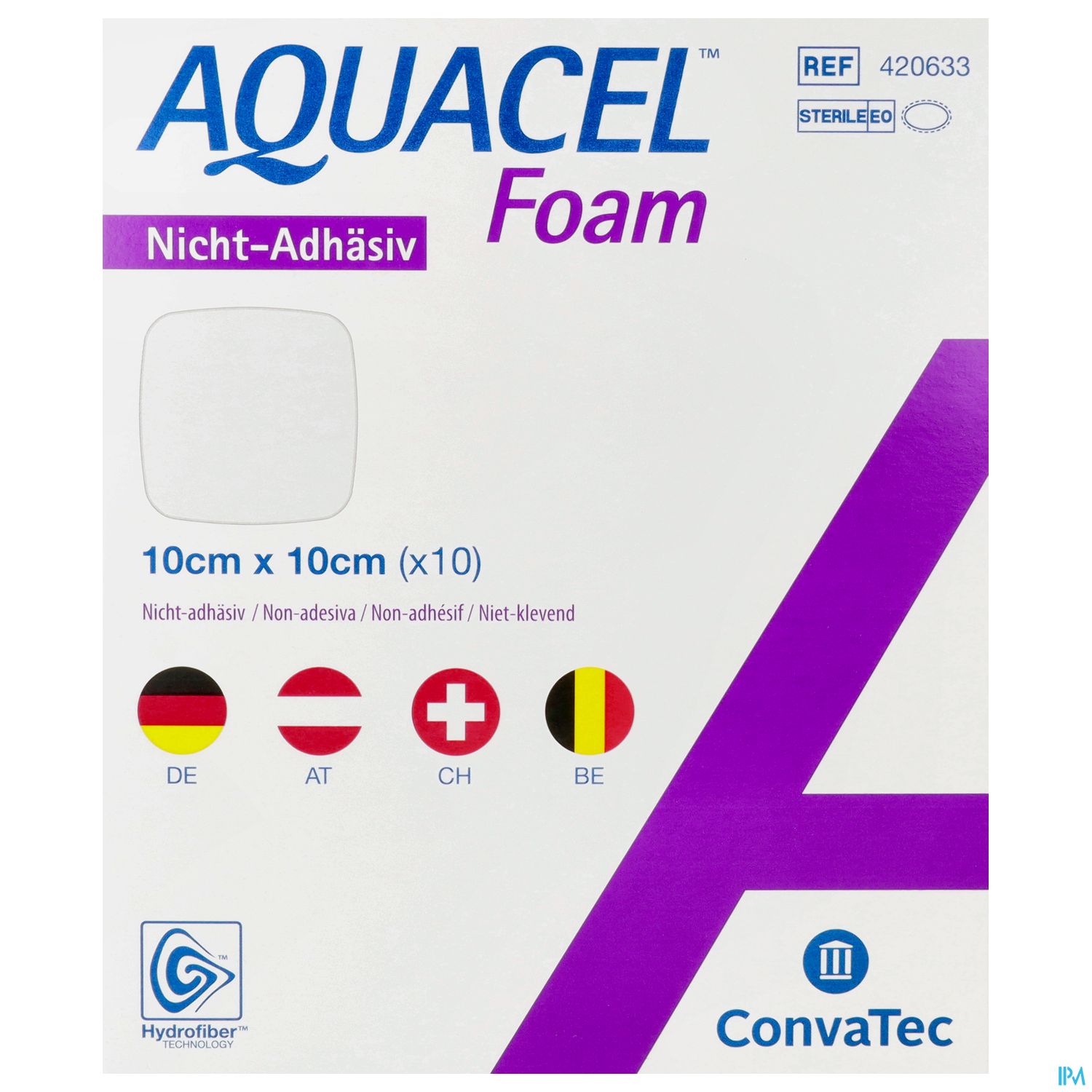 Convatec Aquacel Foam 10x10 Cm