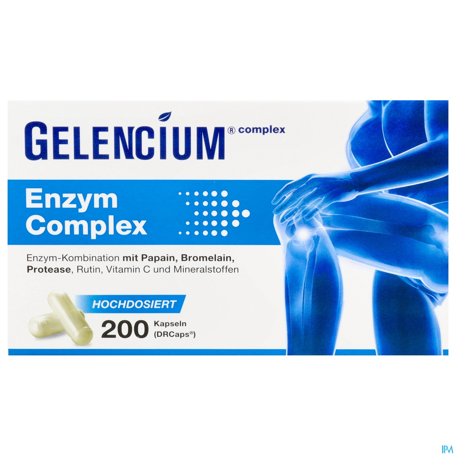 Enzym Bromelain/Kapseln Complex Hochdosiert Gelencium 200 Stück