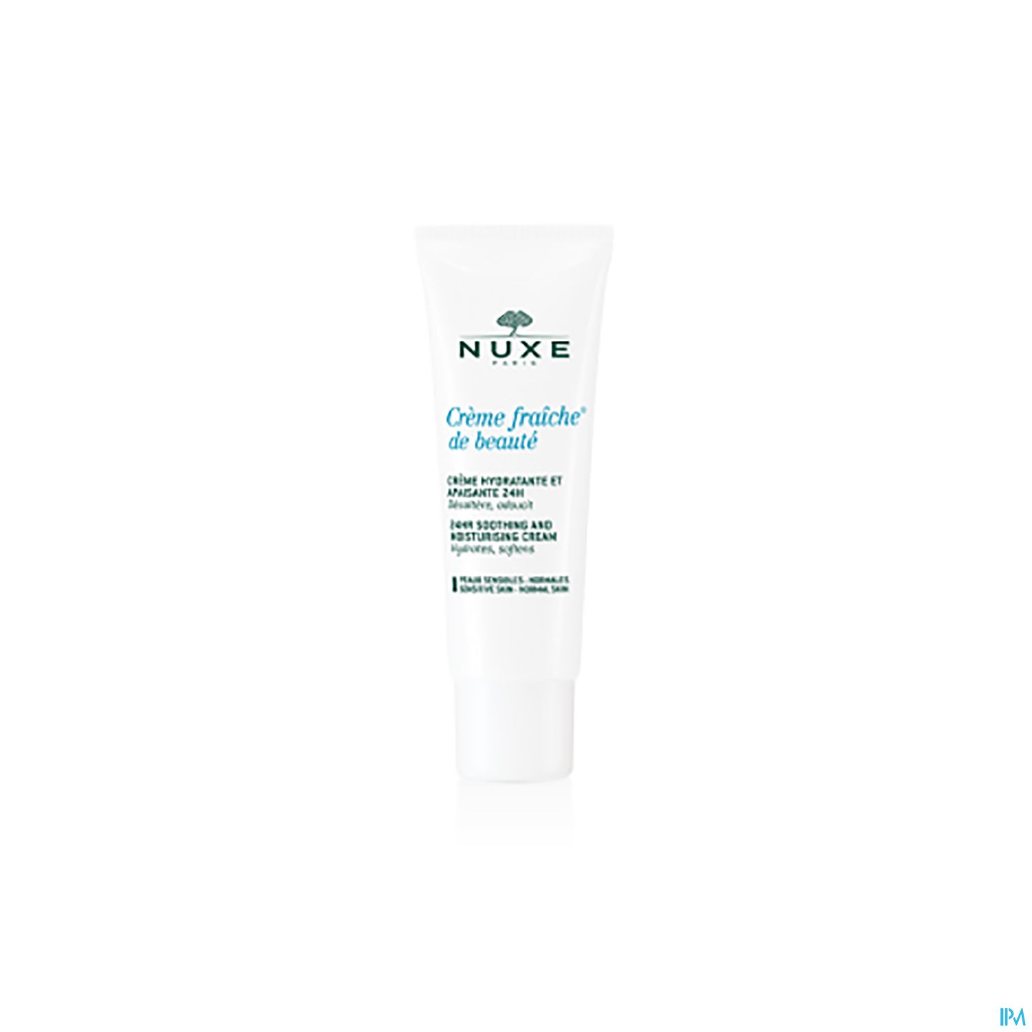 Tube mit Nuxe Crème fraîche de beauté, einer feuchtigkeitsspendenden Creme.