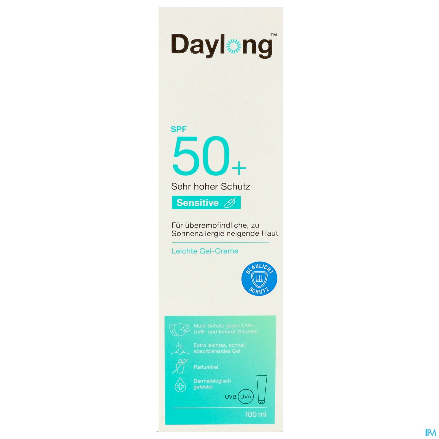 Sonnenprodukte Daylong/sensitive Gel-Creme SPF 50+ 100ml