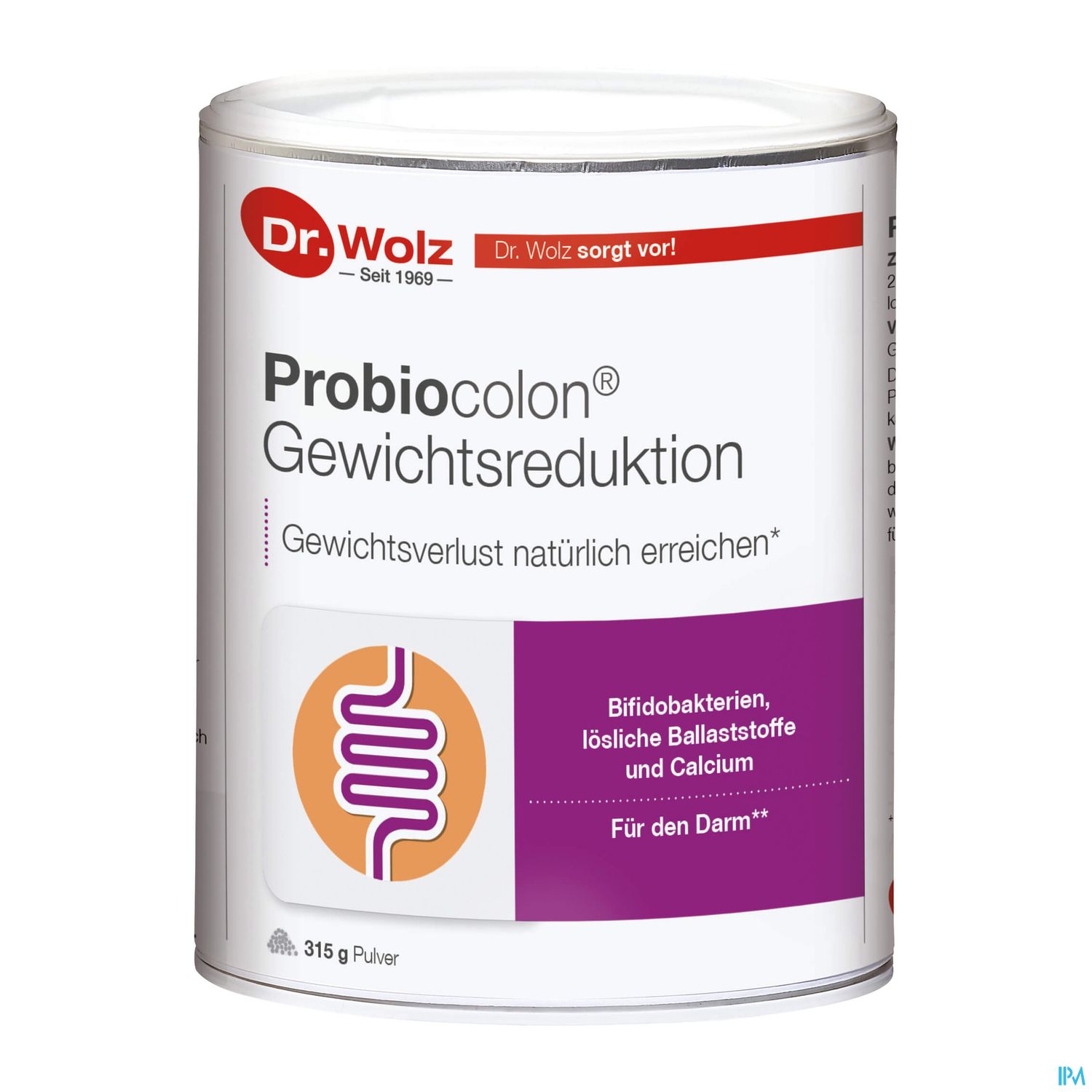 Dr.wolz Probiocolon Gewichtsreduktion Nr 60540 315g