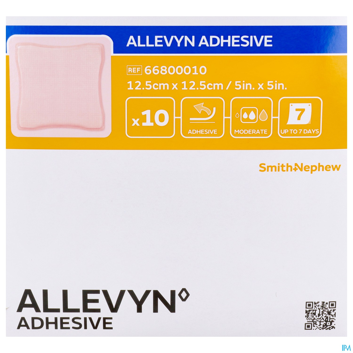 Wundverband Allevyn/polyurethan Adhesive 12,5x 12,5cm -tam 10 Stück