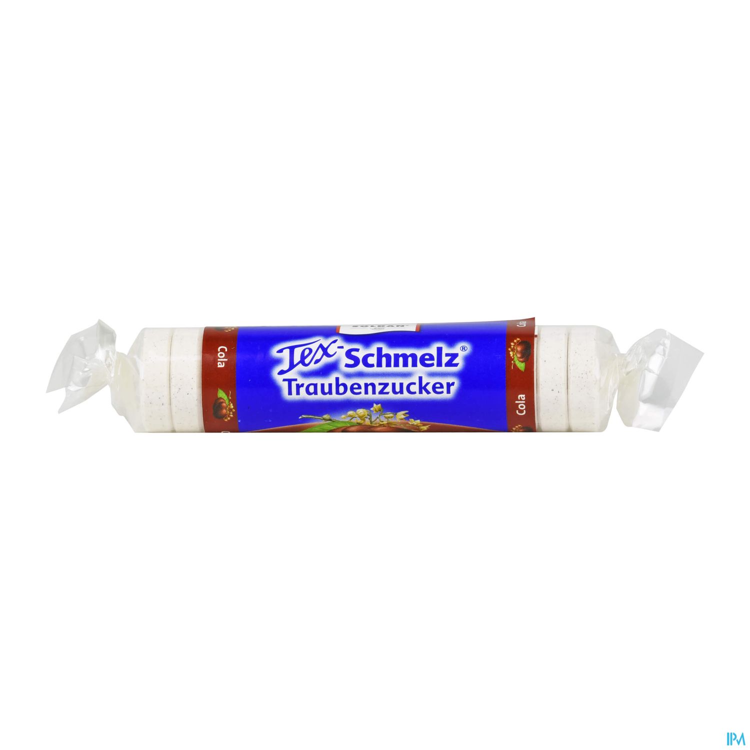 Tex-schmelz Traubenzucker Rolle Cola 33g