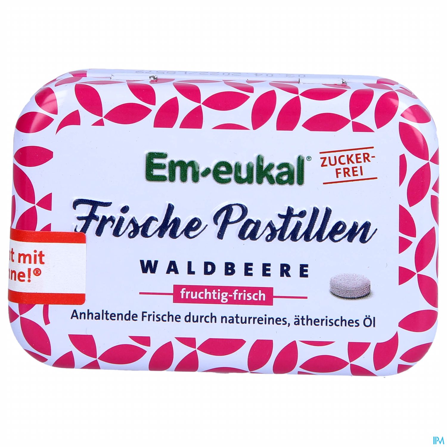 Em-eukal Frische Pastillen Dose Zfr Waldbeere 20g