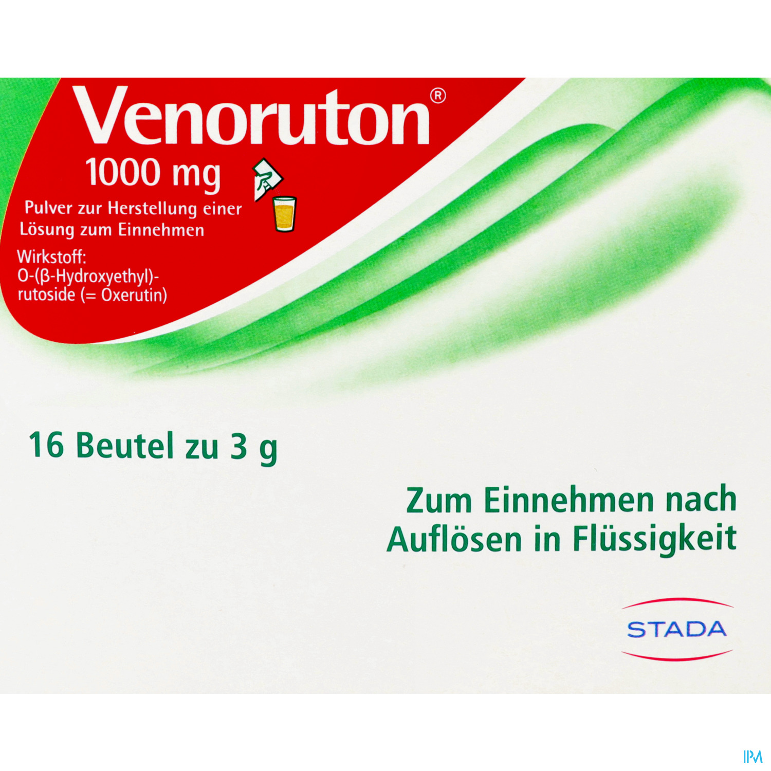 Venoruton 1000 mg - Pulver zur Herstellung einer Lösung zum Einnehmen