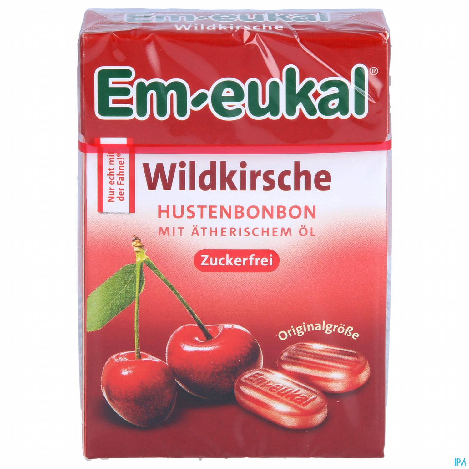 Em-eukal Bonbons Zuckerfrei Wildkirsche Box 50g