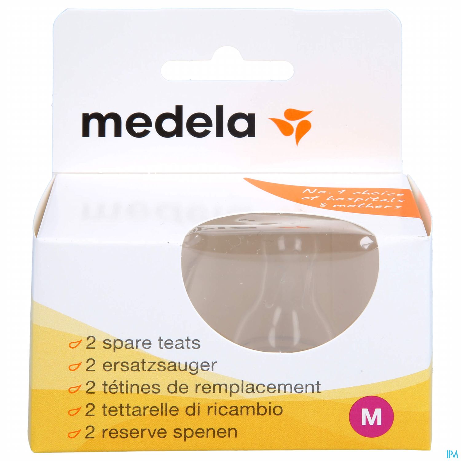 Sauger Medela F Muttermilch Gr M 2st