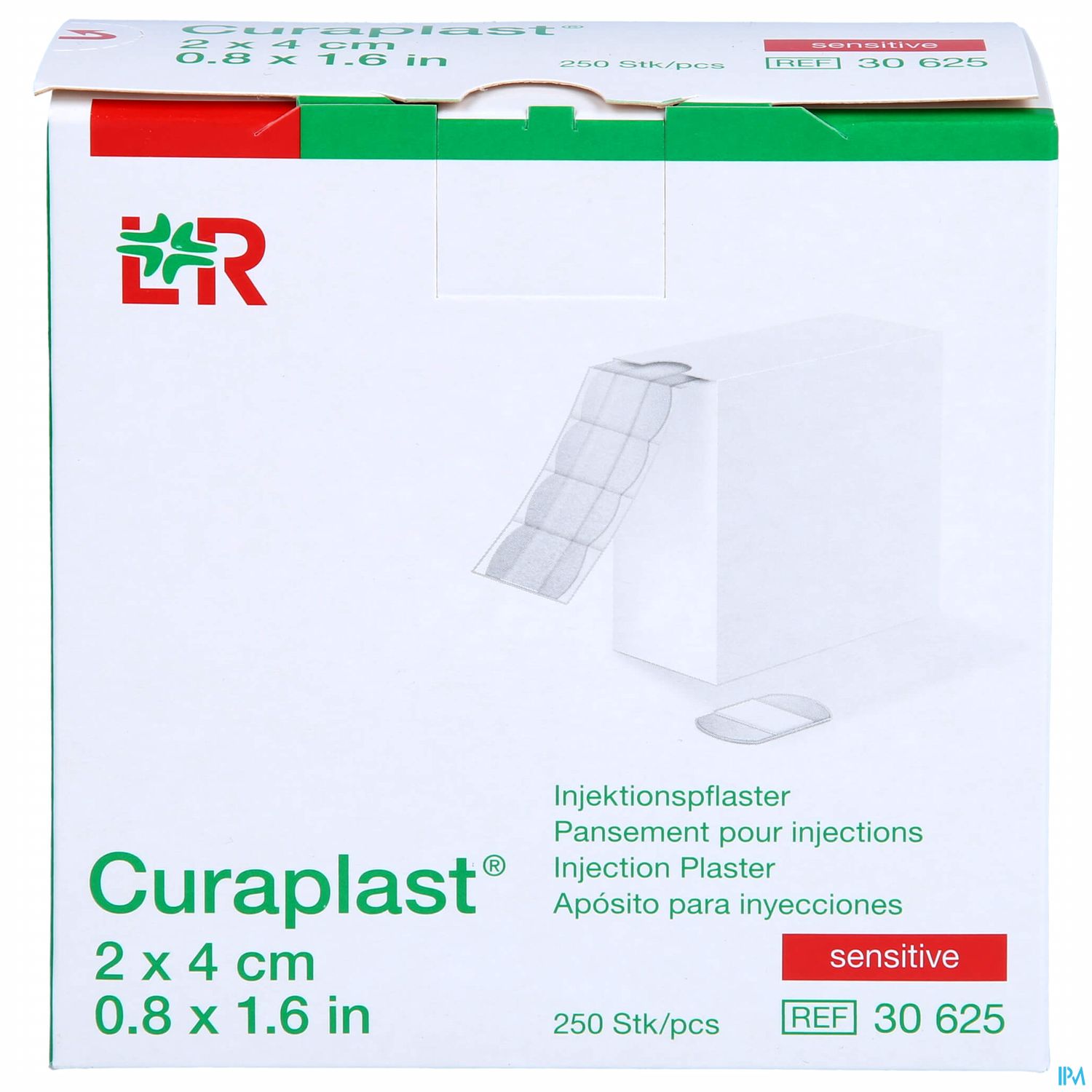 Injektionspflaster Curaplast 2x 4cm 250st