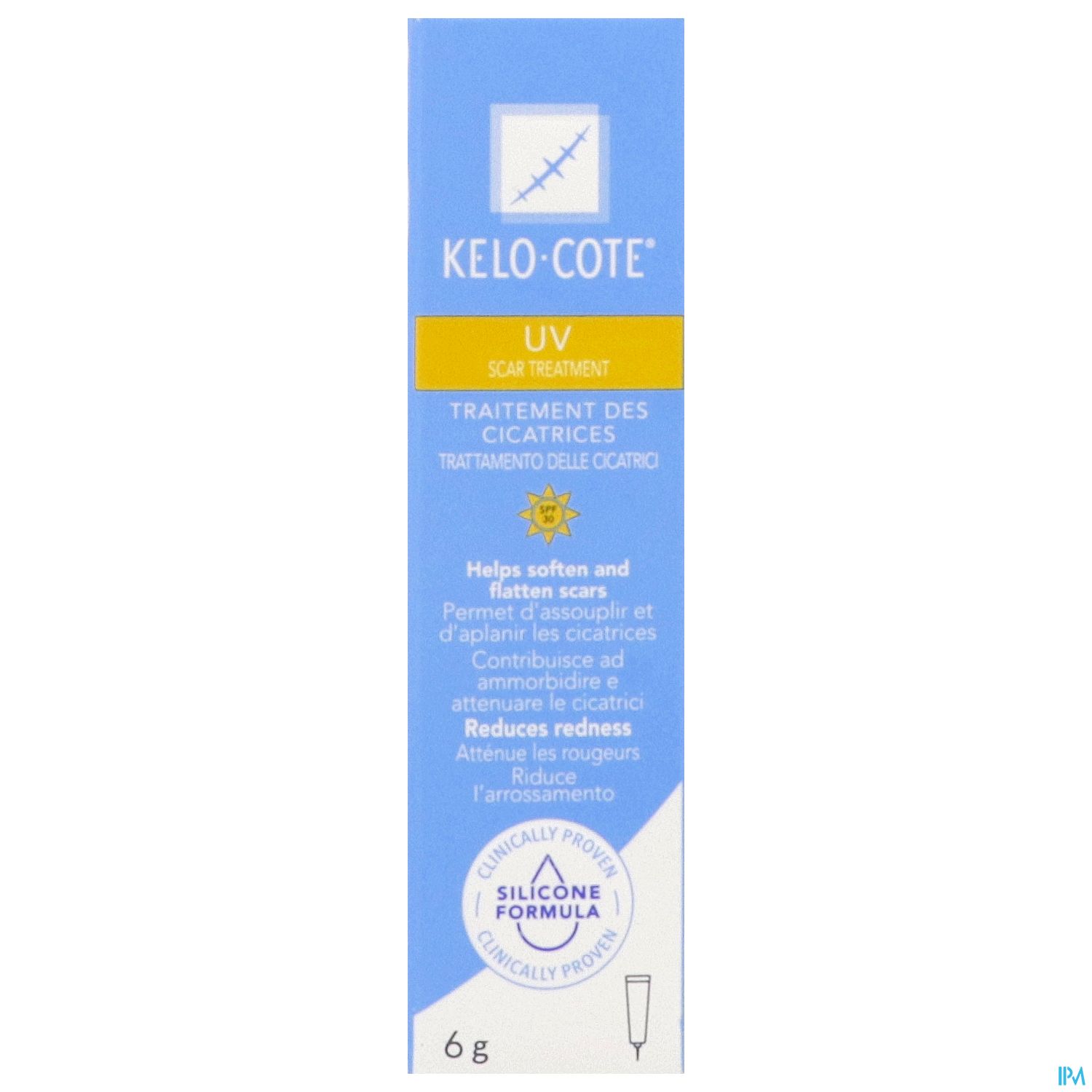 Kelo-cote Silikon Gel Zur Narbenbehandlung Integrierter Uv Schutz 6g