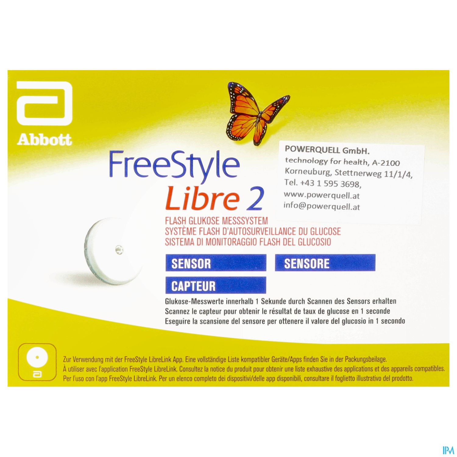 Diagnostika U.zubehoer Freestyle/libre2/sensor Pq 71988 1st