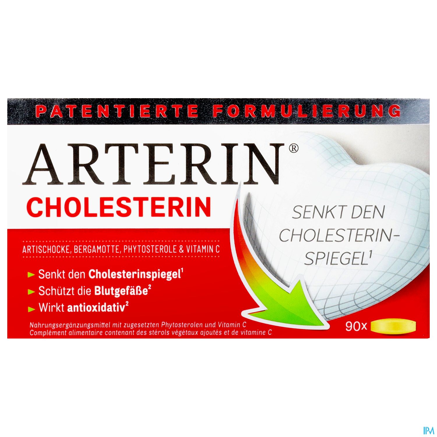 Arterin Tabl Cholesterin Bergamotte Pflanzliche Alternativ Lipidmanagm 90st