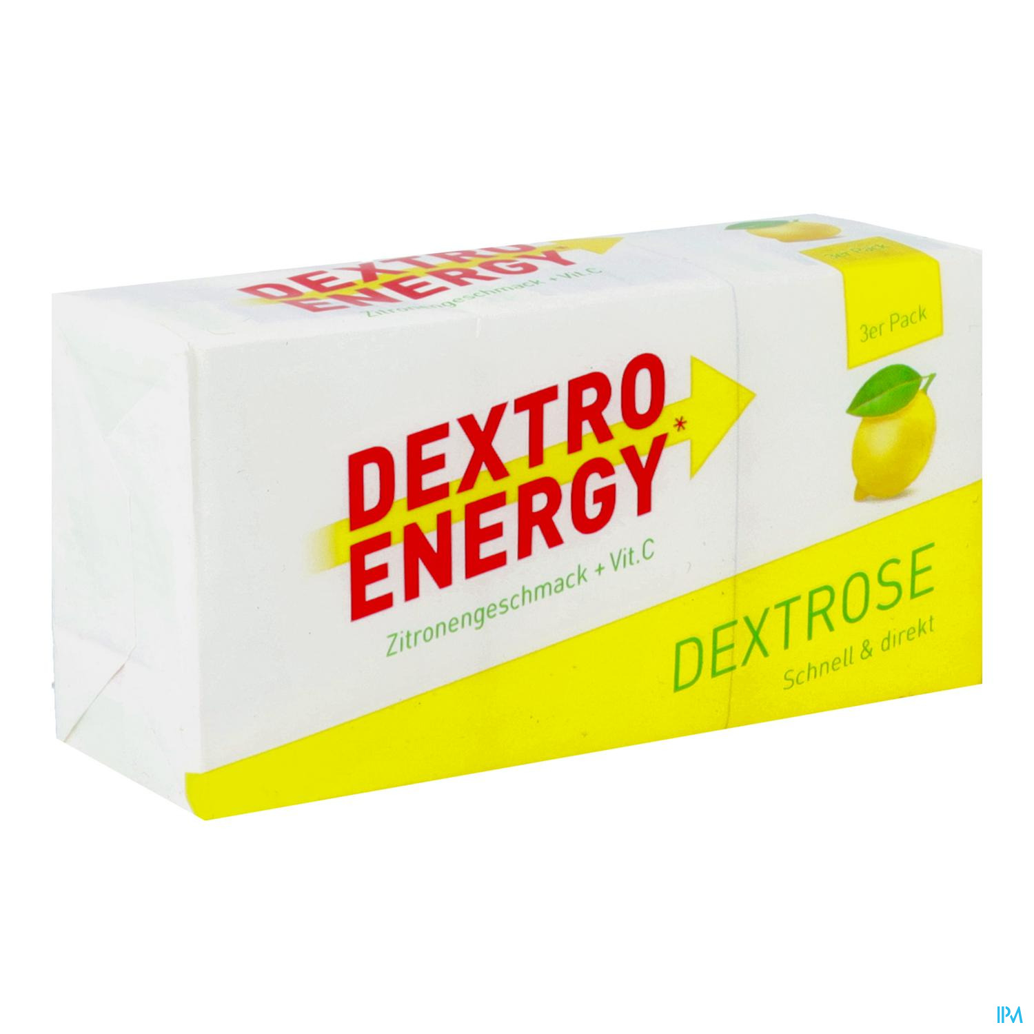 DEXTRO ENERGY 3ER WUE ZITRO 138G Deine Apotheke