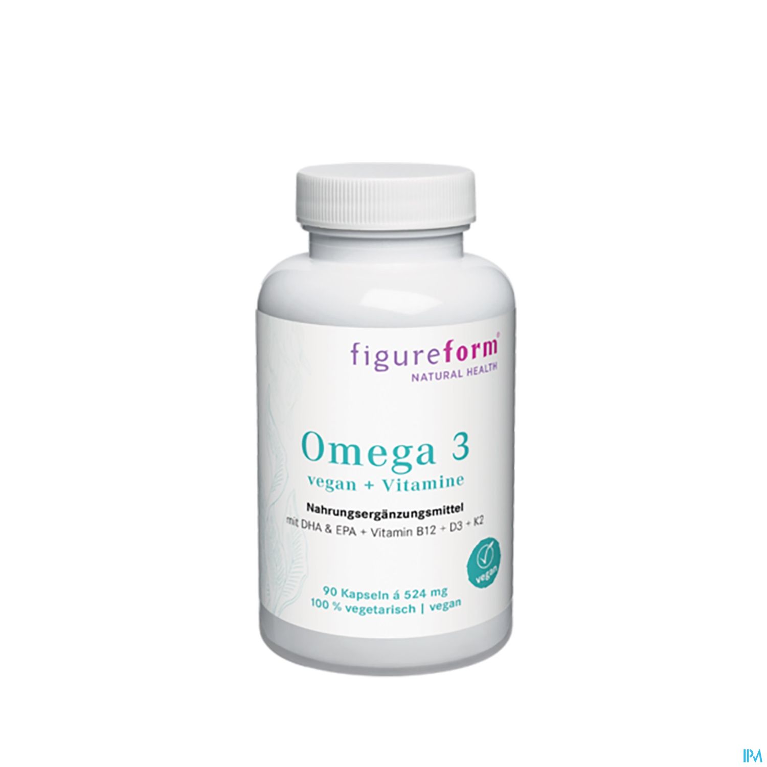 Omega -3 Vegan +vitamine Figureform 90st