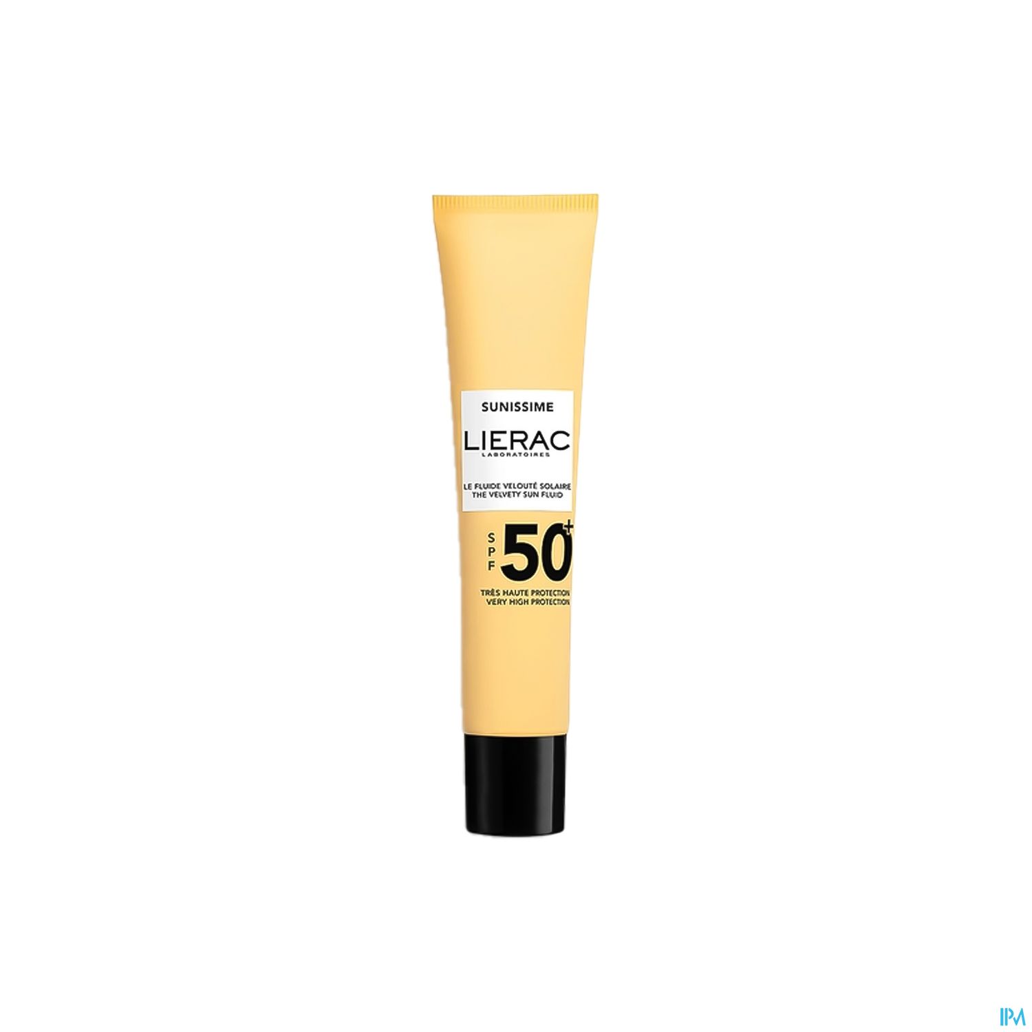 Sonnencreme in gelber Tube mit Lichtschutzfaktor 50 von Lierac.