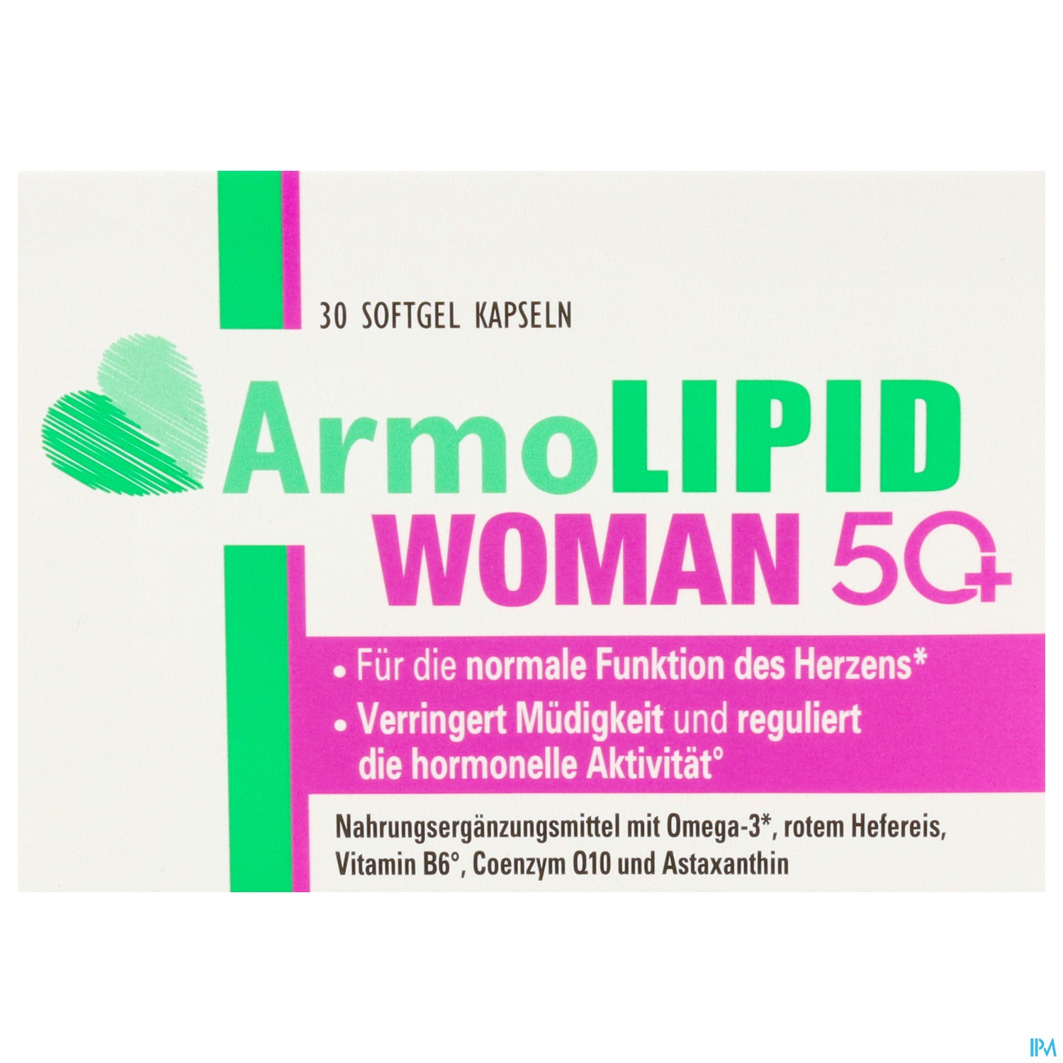 Armolipid Woman 50+ Softgel Kapseln 30 Stück