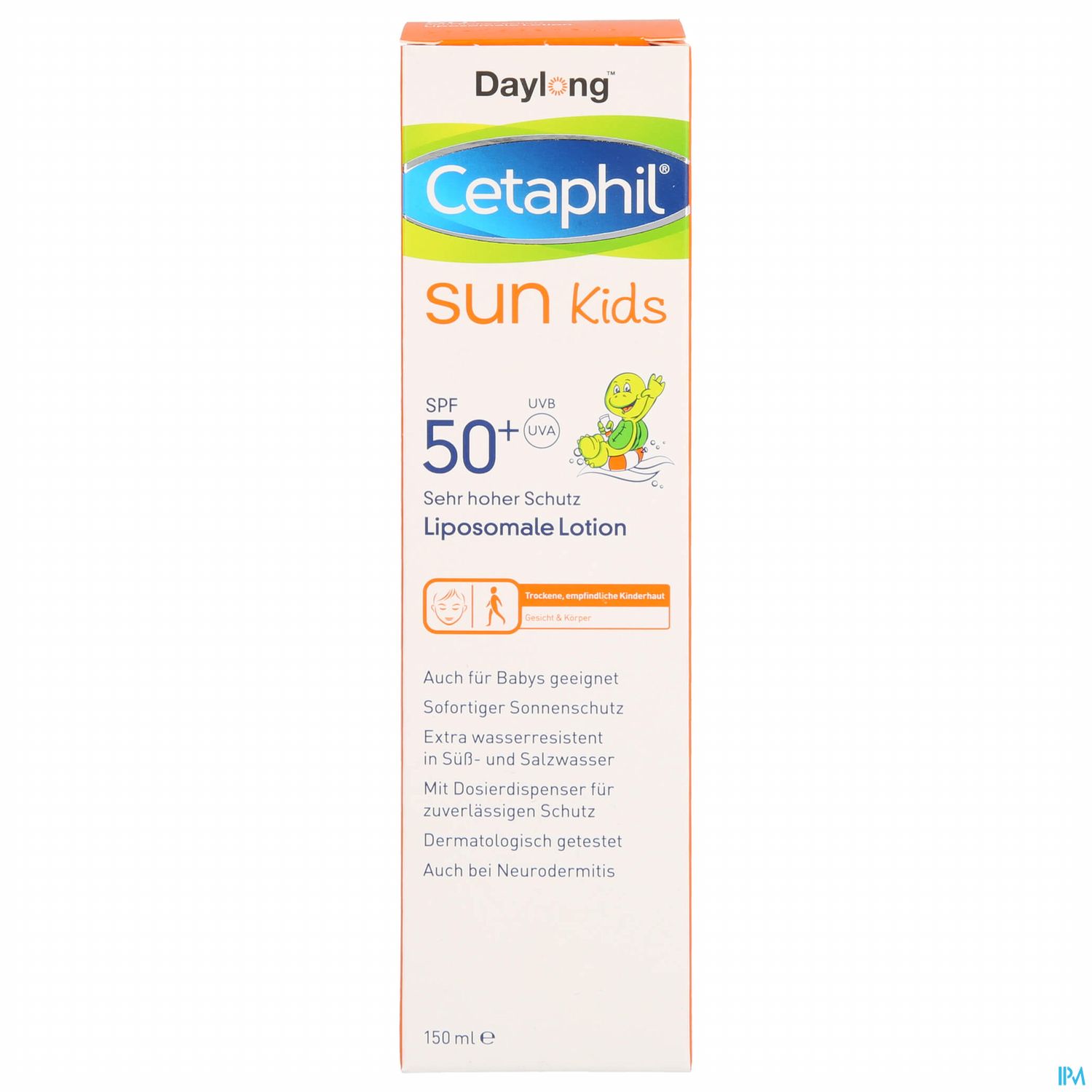 Sonnenprodukte Cetaphil Sun Daylong Liposomale Lotion Kids Spf50+ 150ml