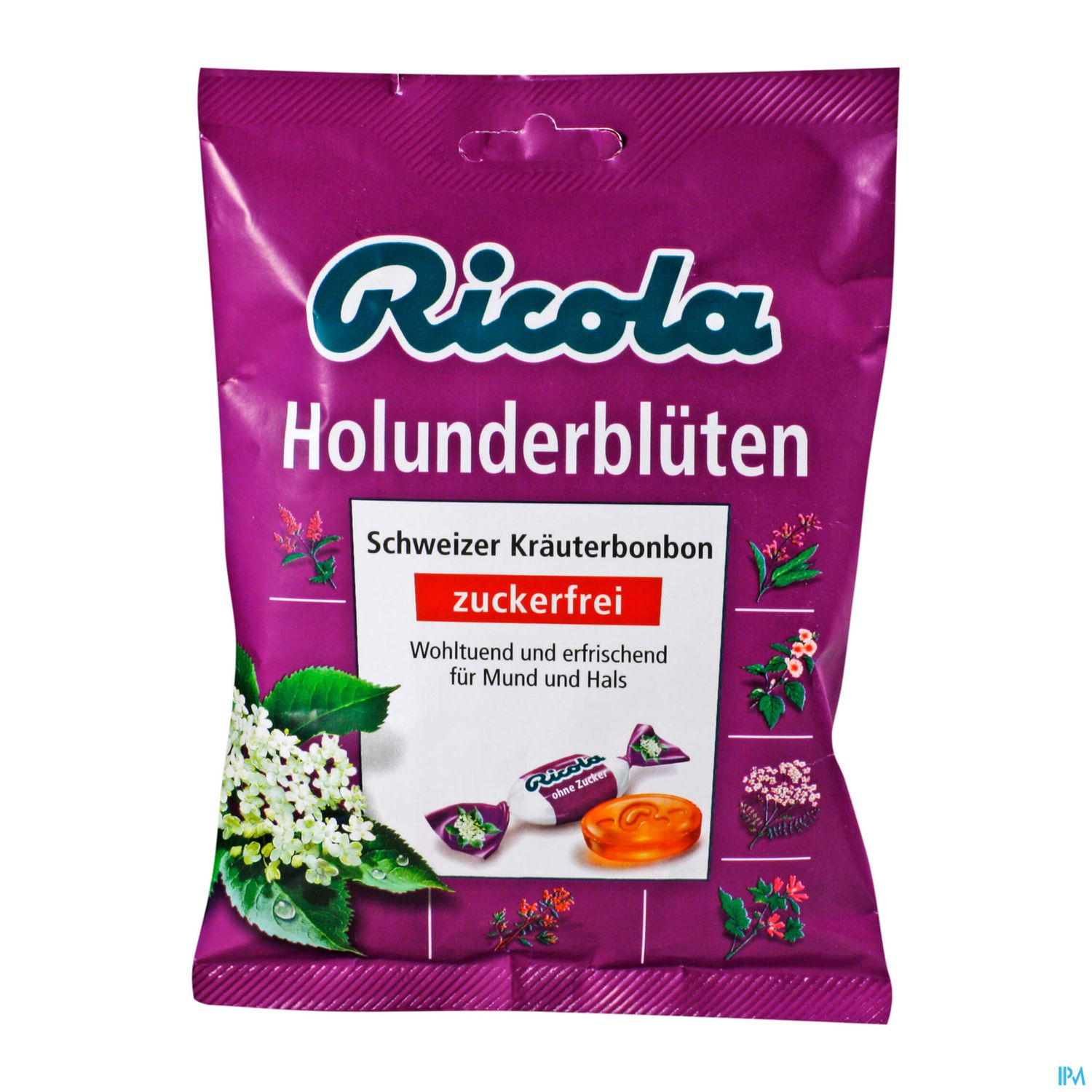 Ricola Zuckerfrei Holunderblueten Beute 75g