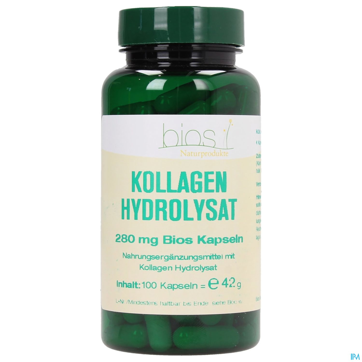 Bios Kollagen Hydrolysat 280mg 100 Kapseln