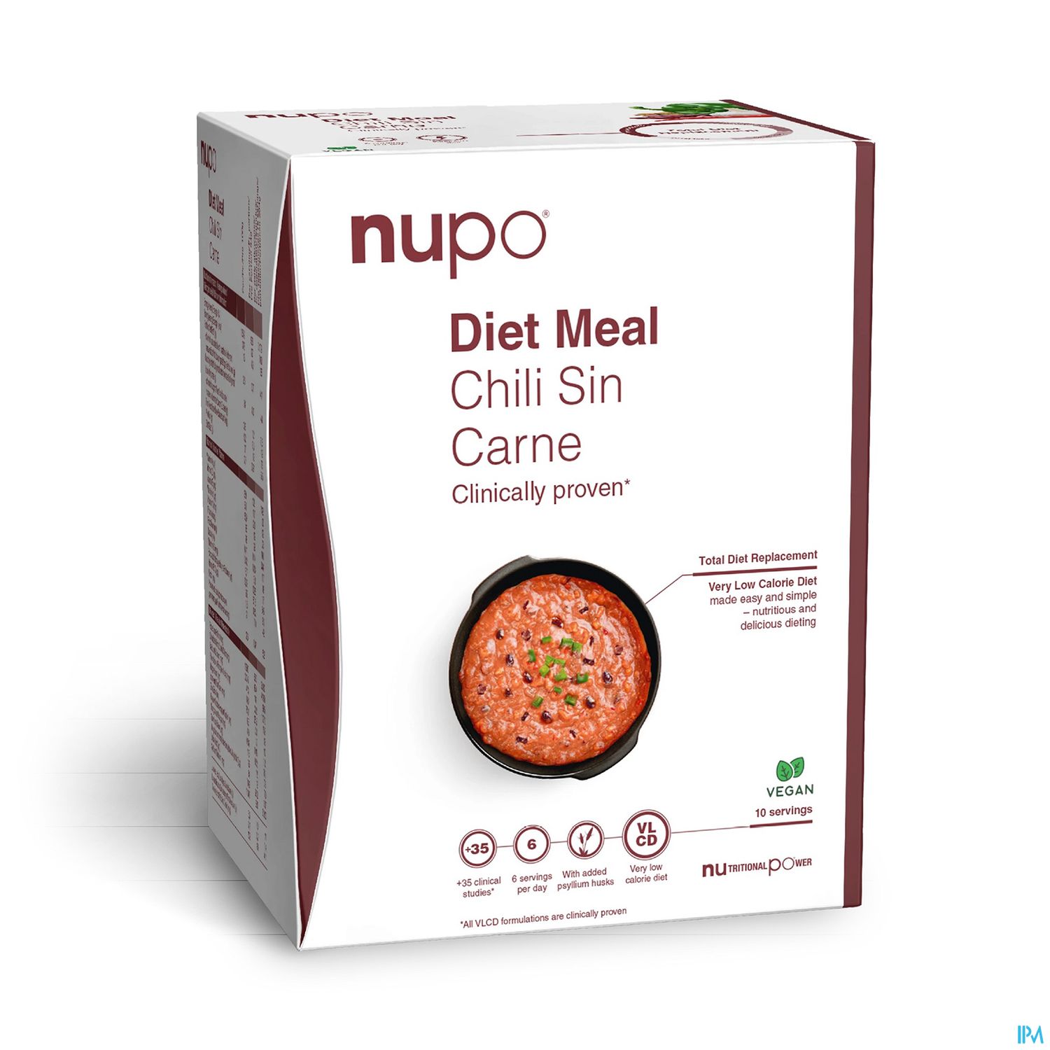 Nupo Lebenswert Diet Meal Chili Sin 10 Stück