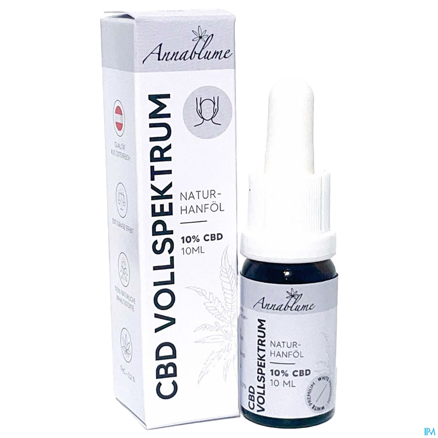 Cbd Oel/annablume 10% White Premium 10ml