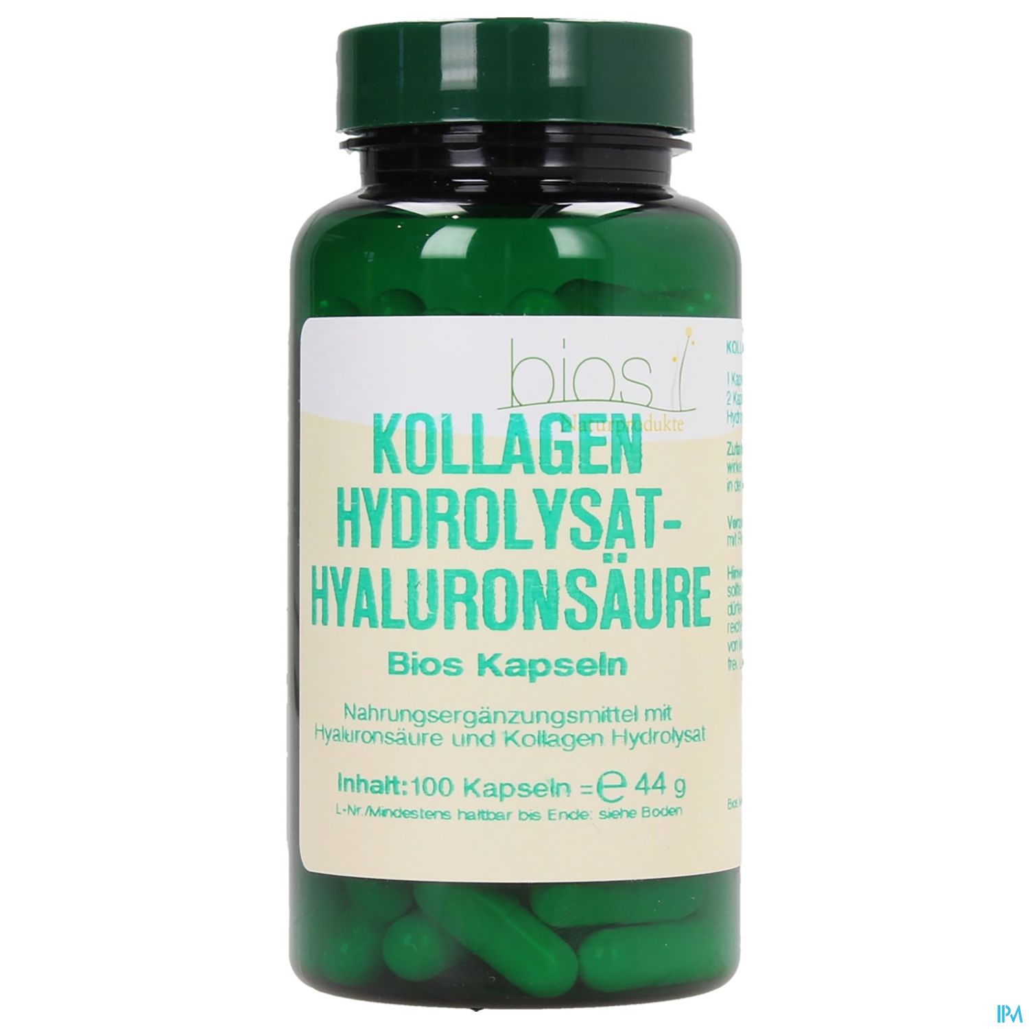 Bios Kollagen Hydrolysat-hyaluronsäure 100 Kapseln