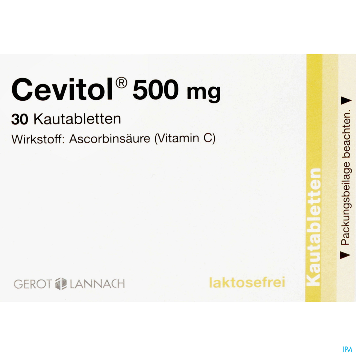 Cevitol 500 mg - Kautabletten