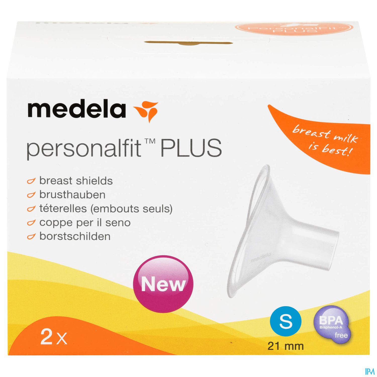 Medela Symphony/brusthaube Personalfit+ Gr.s 21mm 1st