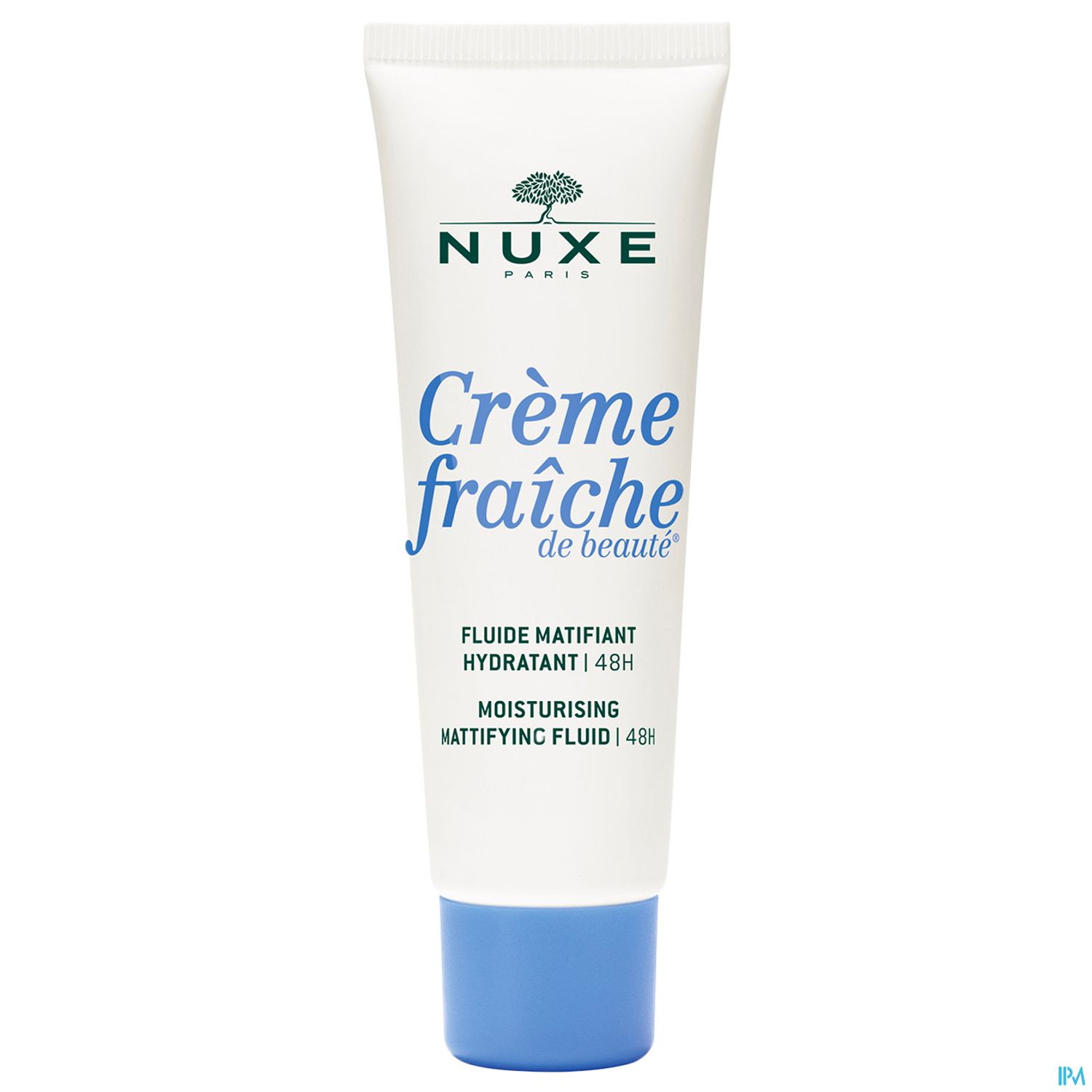 Tube mit NUXE Crème fraîche de beauté, feuchtigkeitsspendende und mattierende Creme.