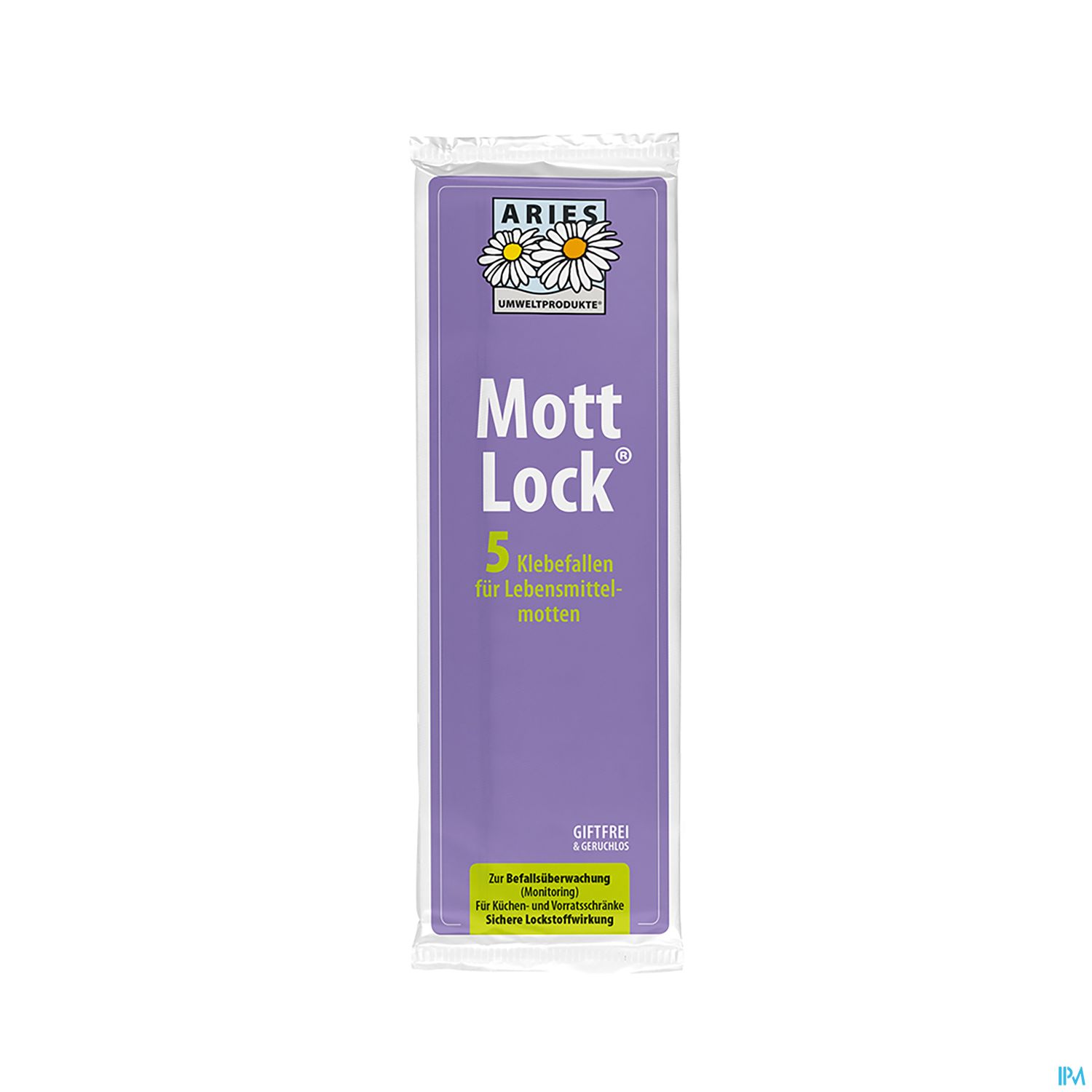 Aries Mottlock Klebefalle 5st