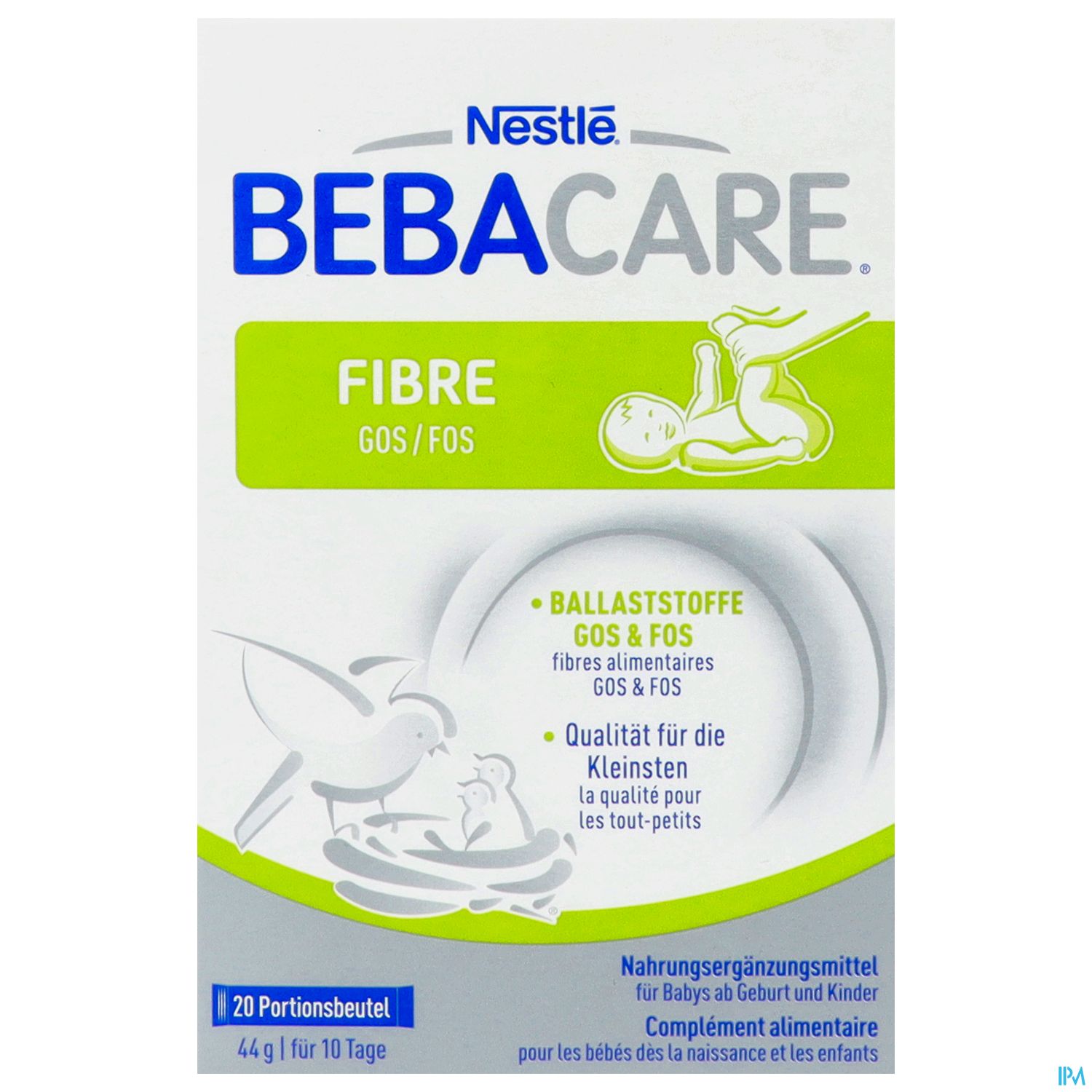 Bebacare Fibre Ab Geburt 12495953 20x2, 44g