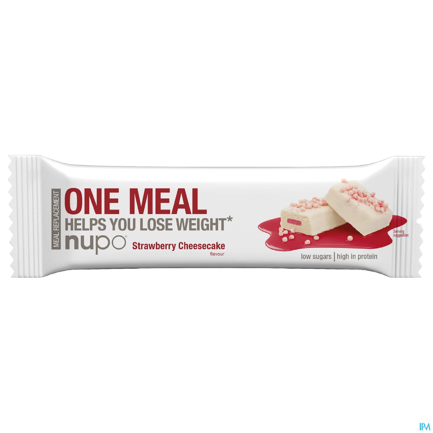 Nupo Lebenswert Onemeal/bar Strawberry 60g