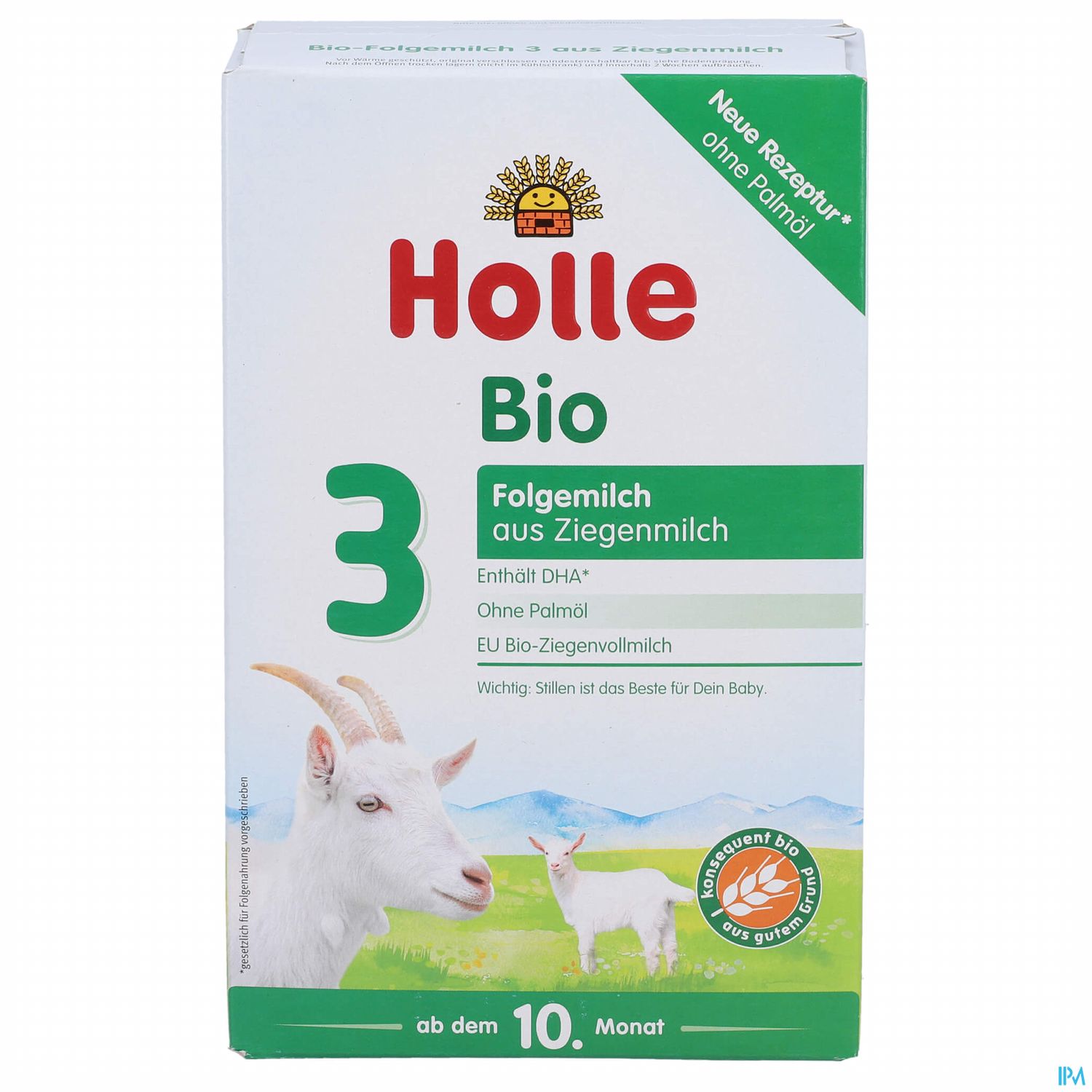 Holle Demeter Bio Folgemilch Ziegenmilchbasis 3 400g