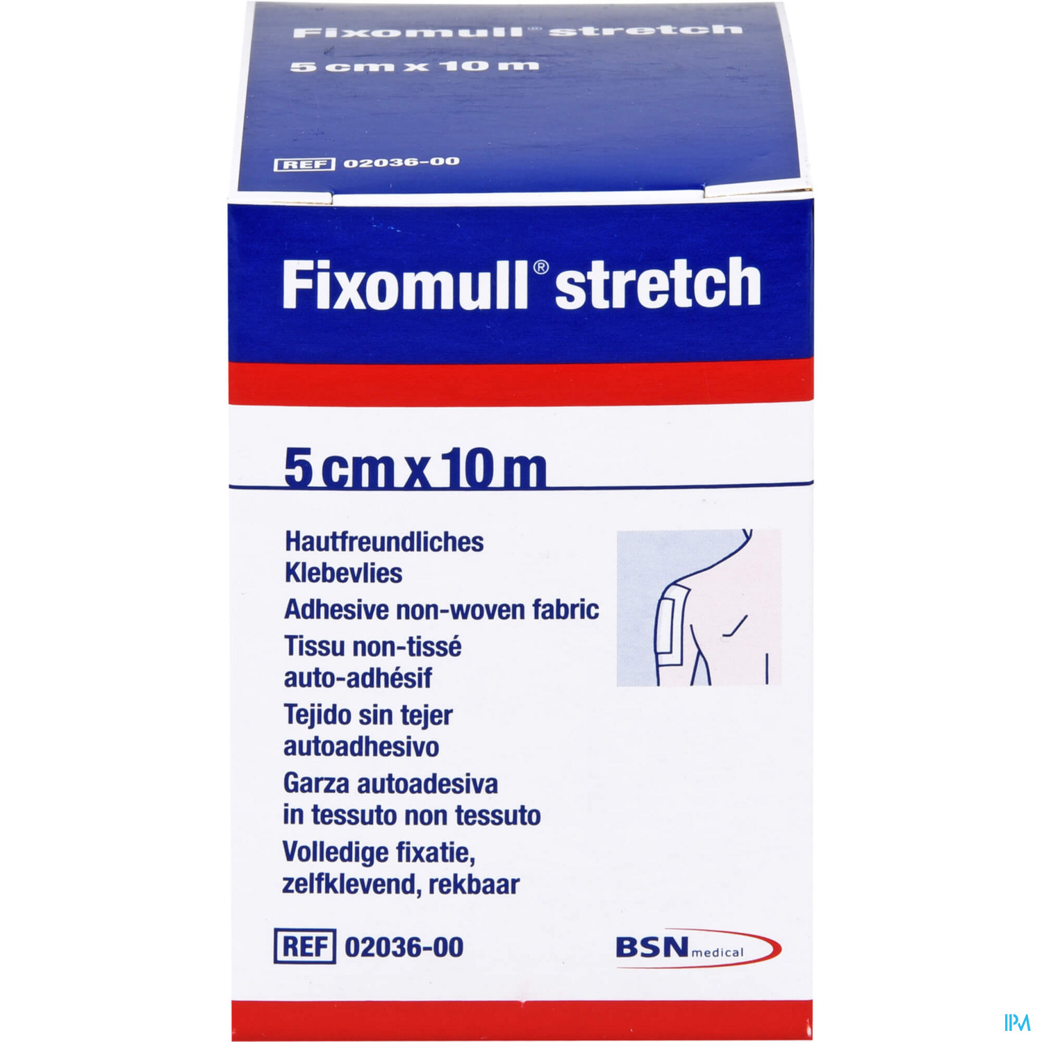FIXOMULL STRETCH  5CMX10M LP 1ST