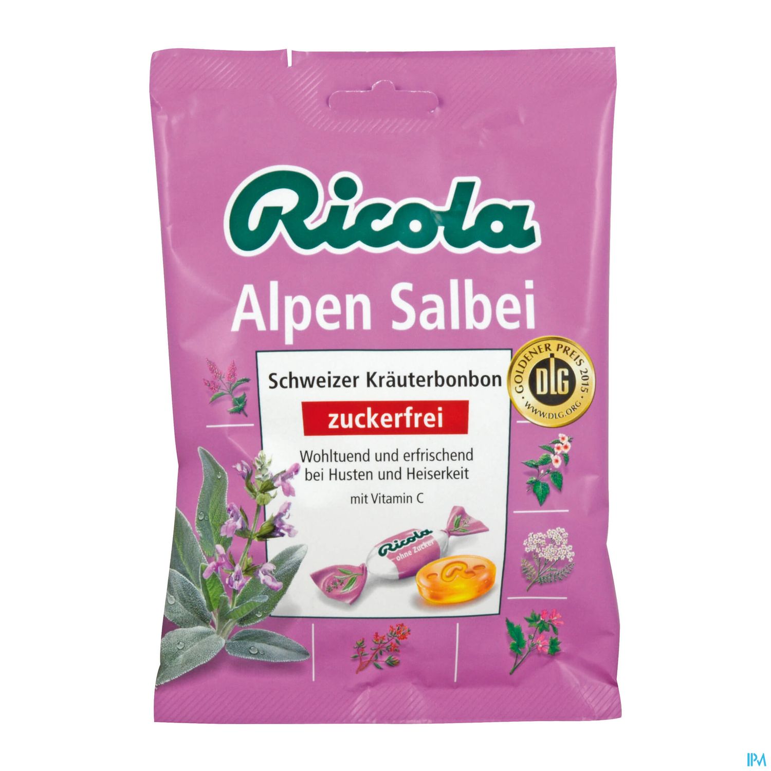 Ricola Zuckerfrei Alpensalbei Beute 75g