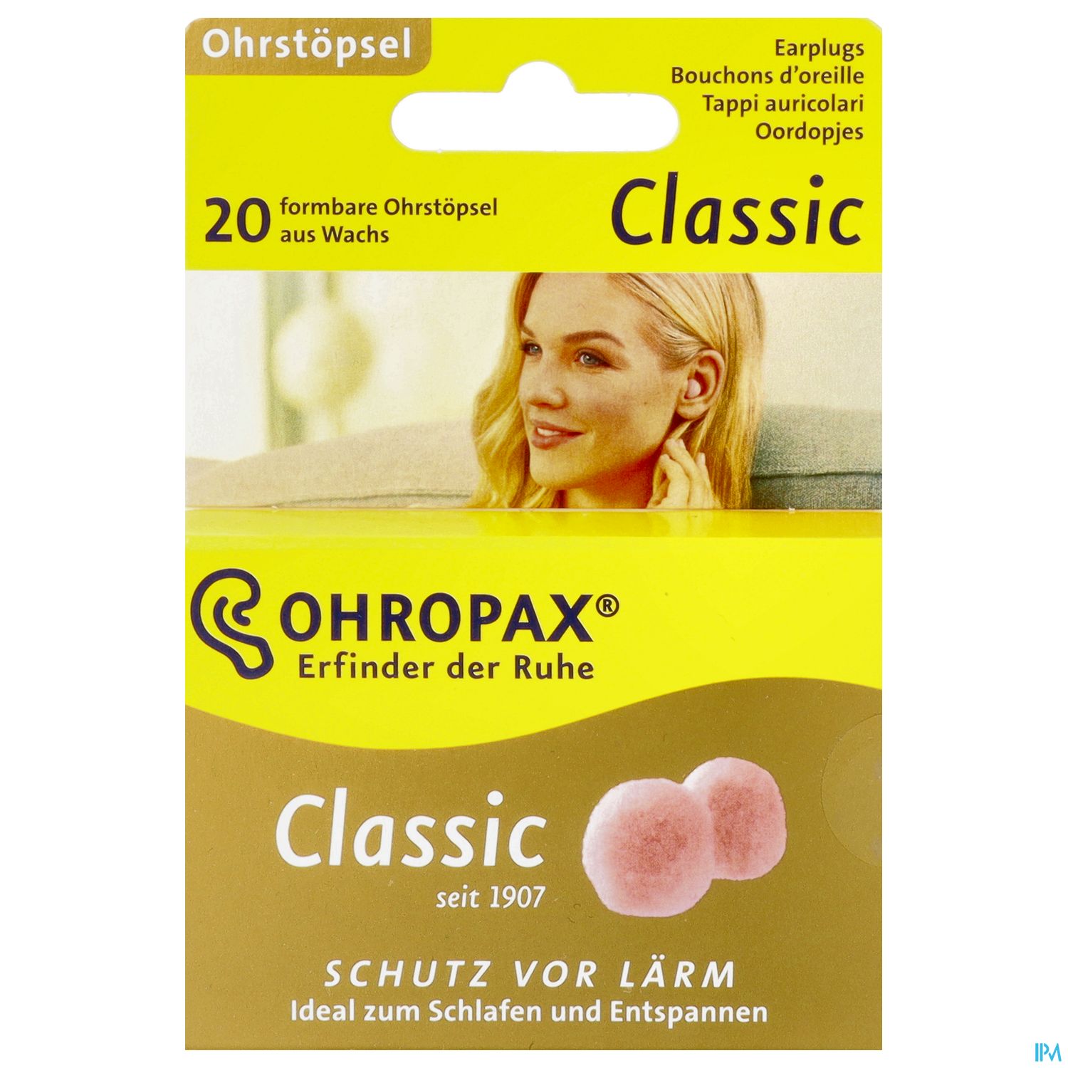 OHROPAX CLASSIC WACHS 20ST