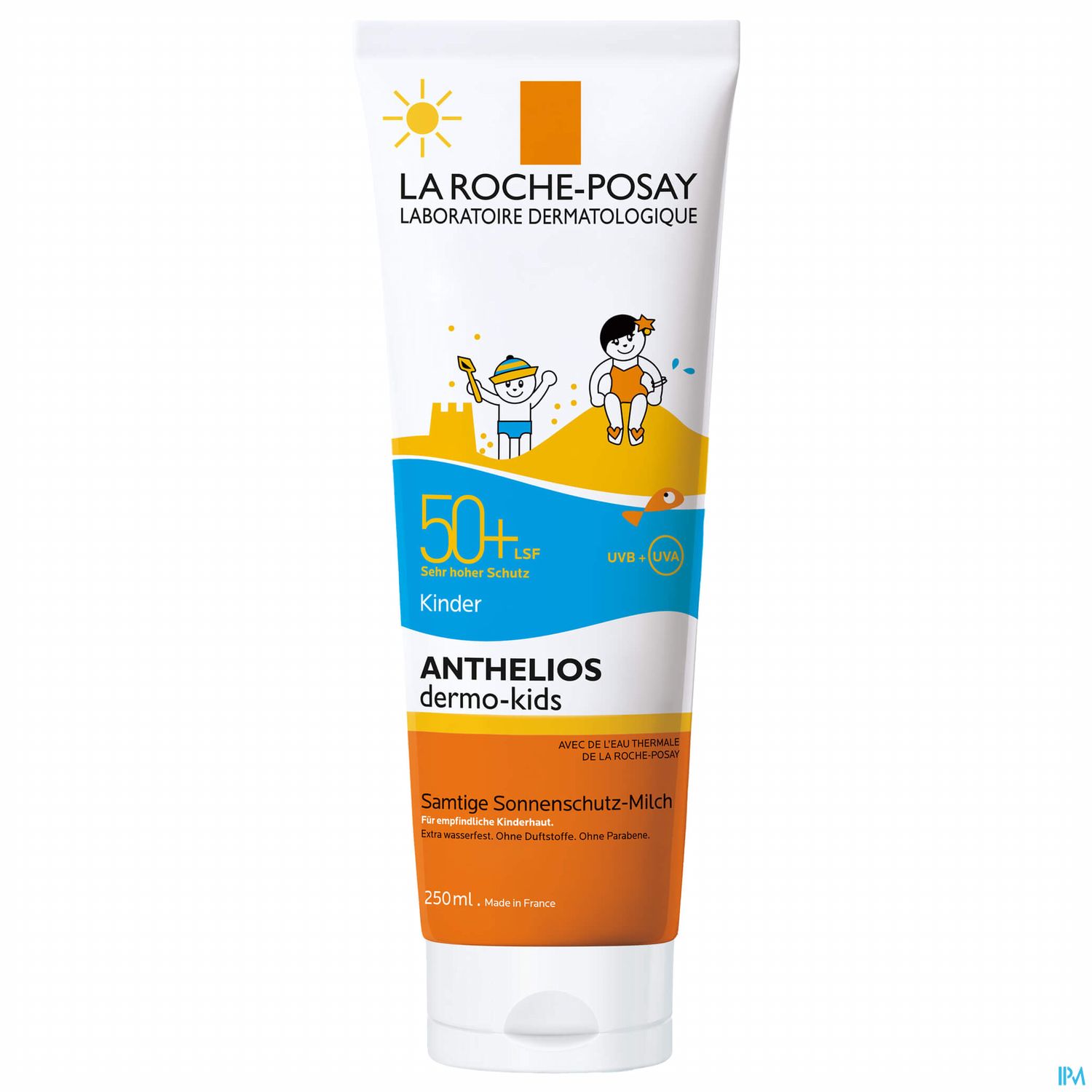 Sonnenprodukte La Roche Posay Anthelios Dermo-kids/xl 50+/uva 38 Milch Sonde 250ml