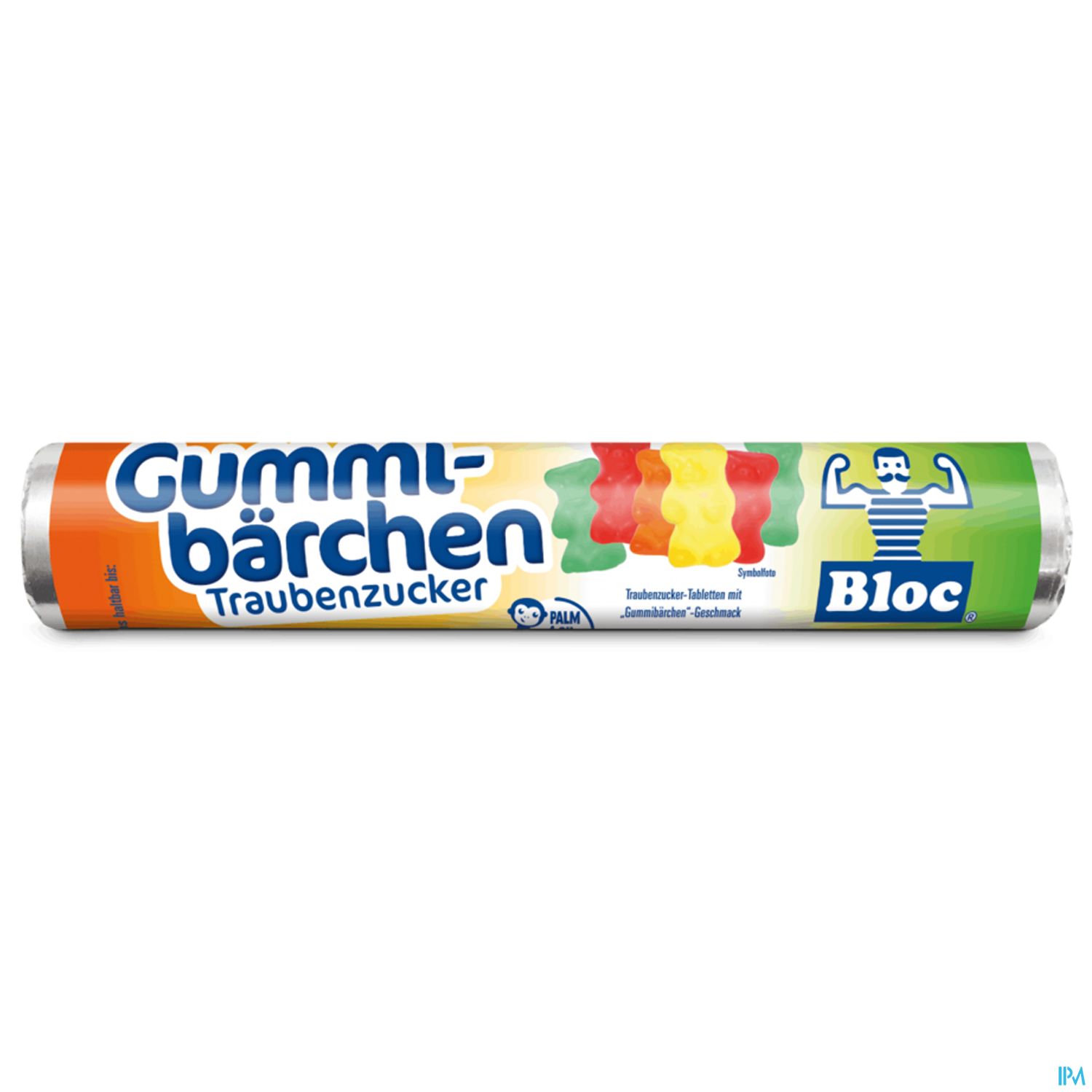 Bloc Traubenzucker Rollen Gummibärchen 42g