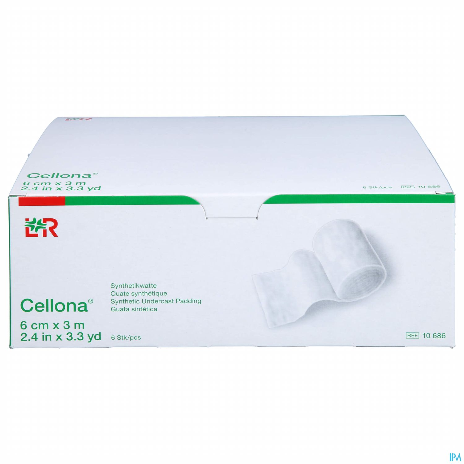 Cellona Synthetikwatte 3mx 6cm 6st