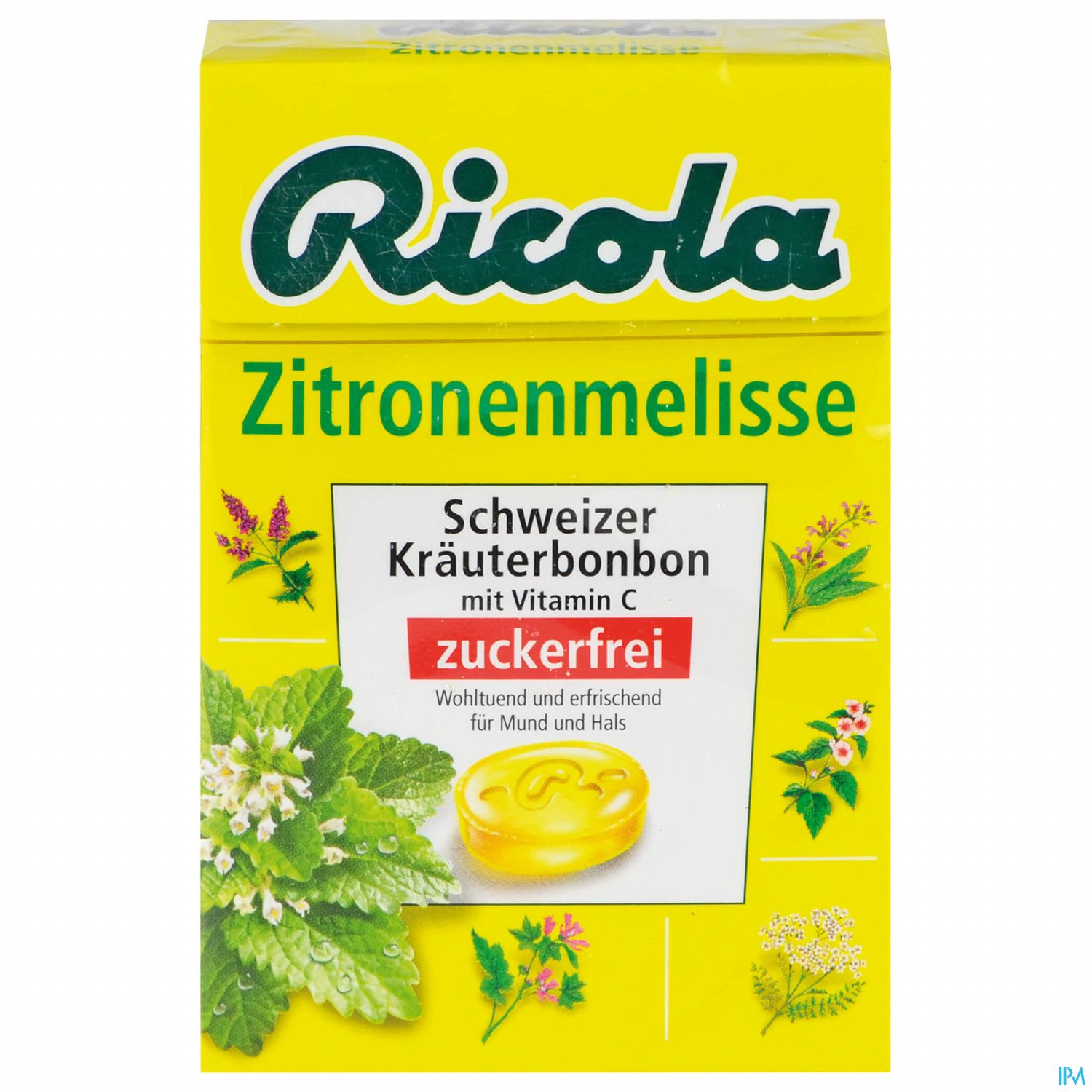 Ricola Zuckerfrei Zitronenmelisse Box 50g