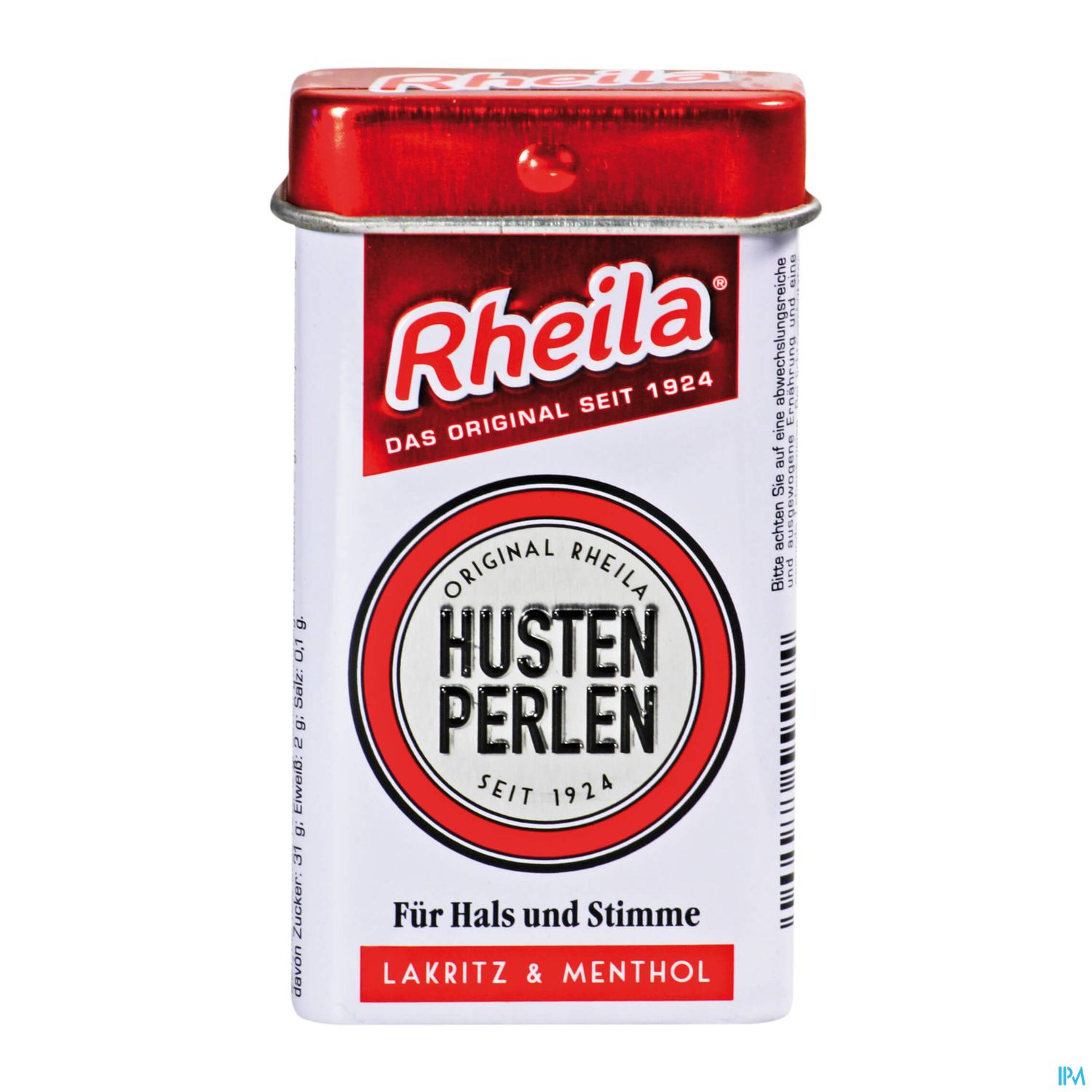 Rheila Zuckerhaltig Hustenperlen 20g