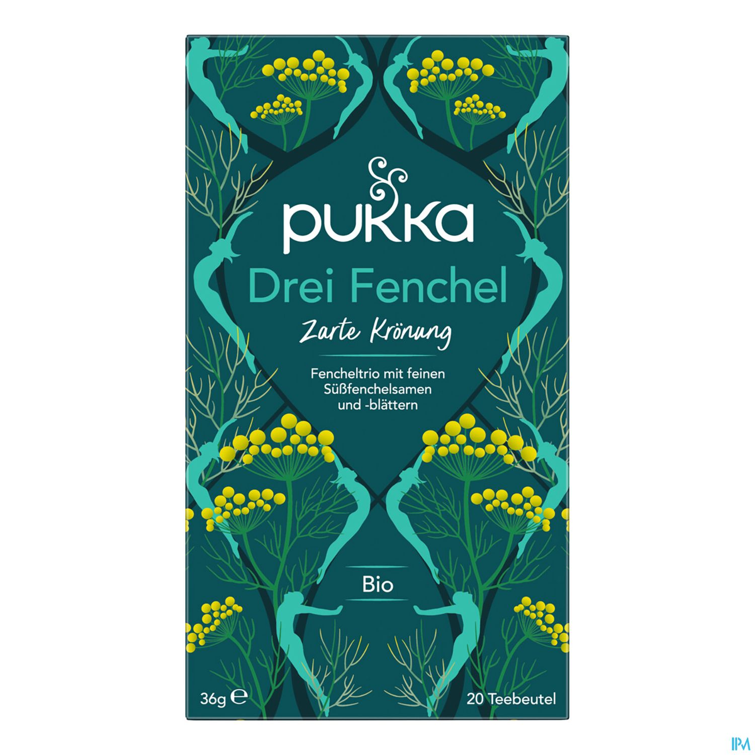 Bio Pukka Drei Fenchel 20 Filterbeutel