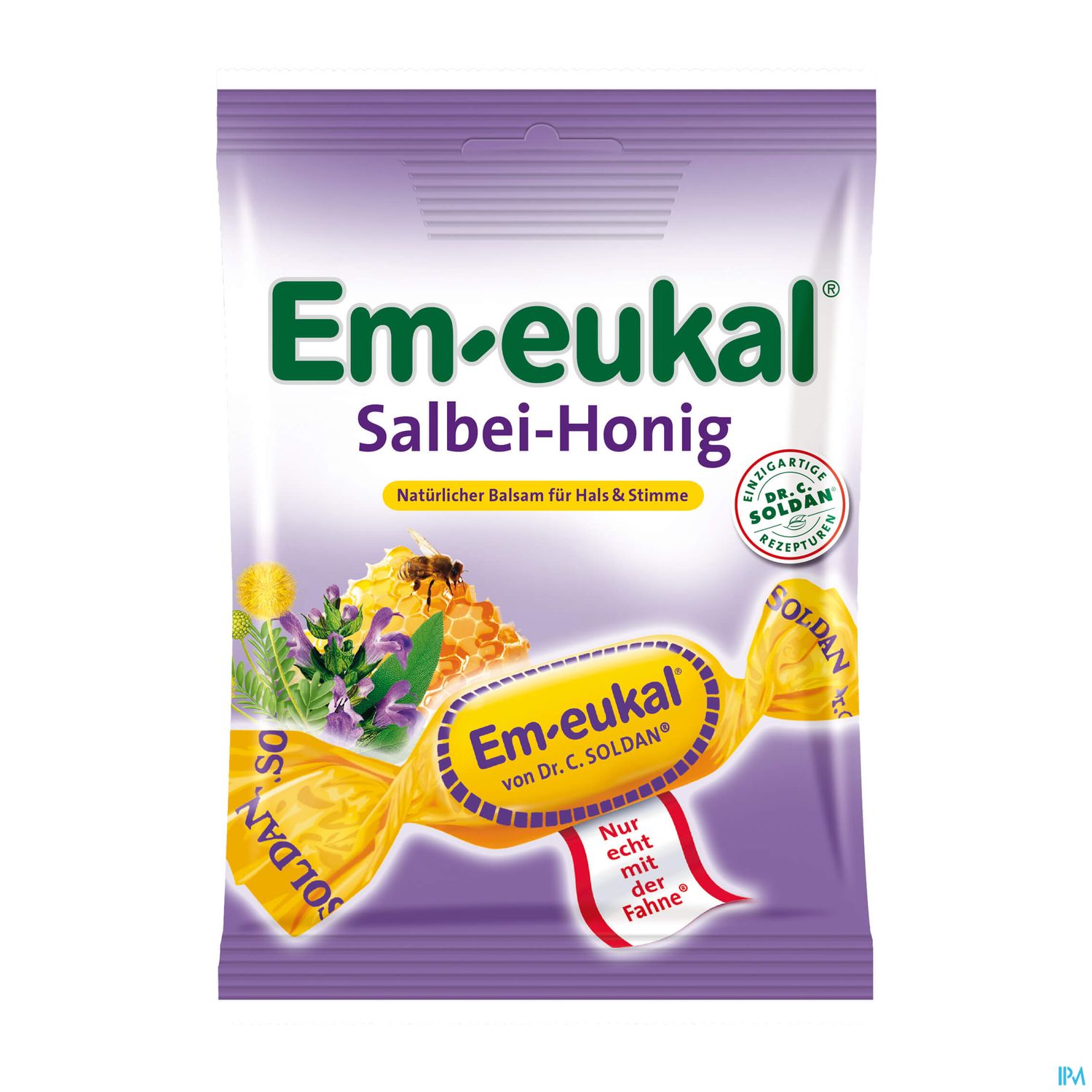 Em-eukal Bonbons Zuckerhaltig Salbei/honig 75g