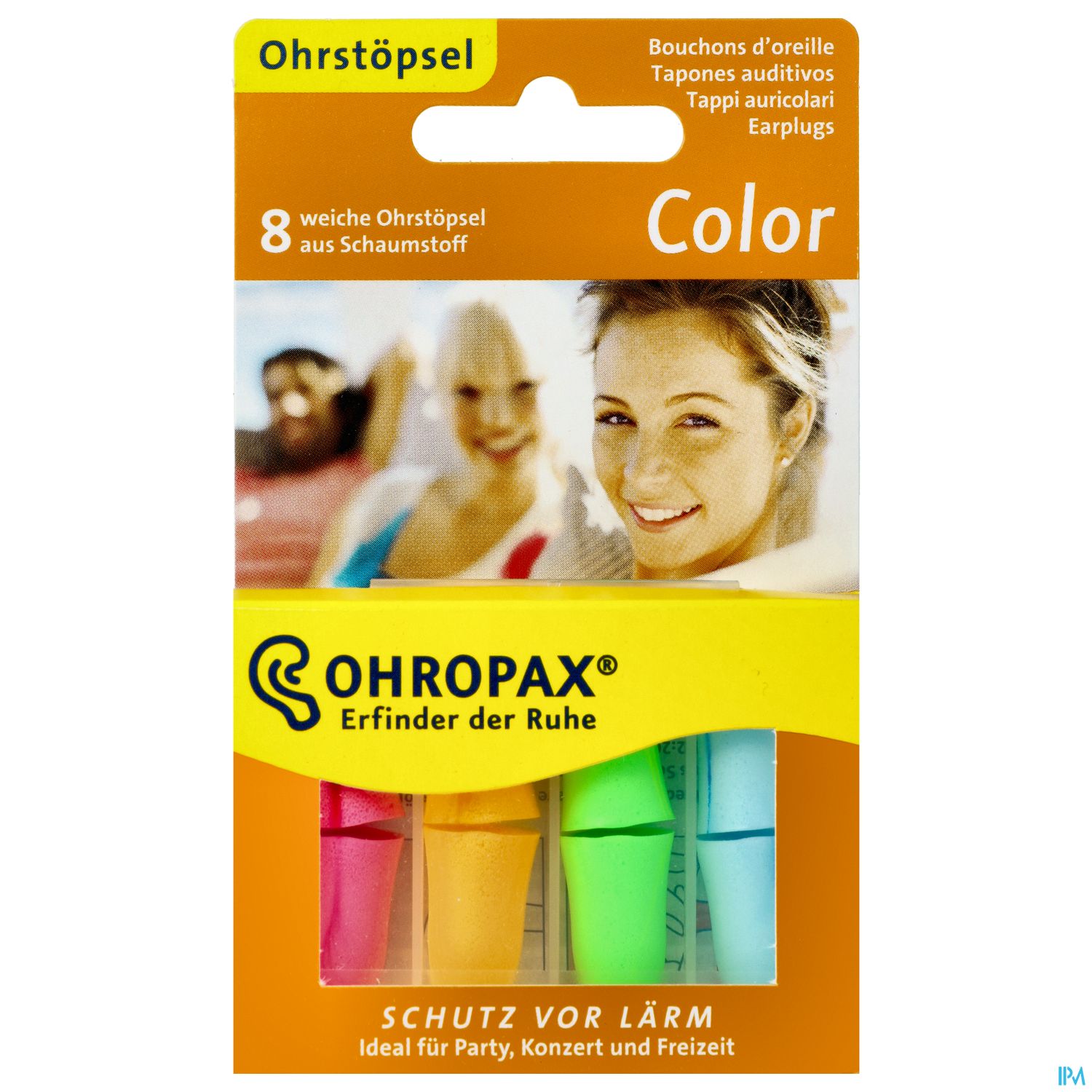 OHROPAX COLOR PLUX 8ST