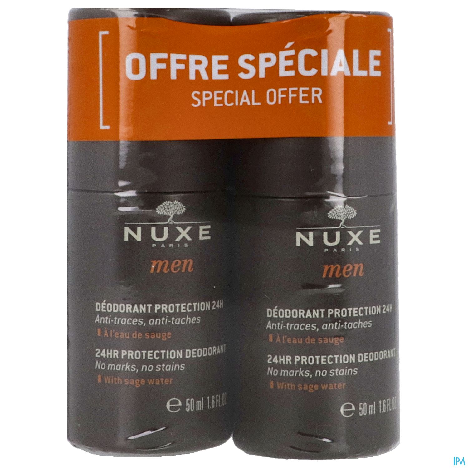 Nuxe Men Deodorant Duo 50ml 2st