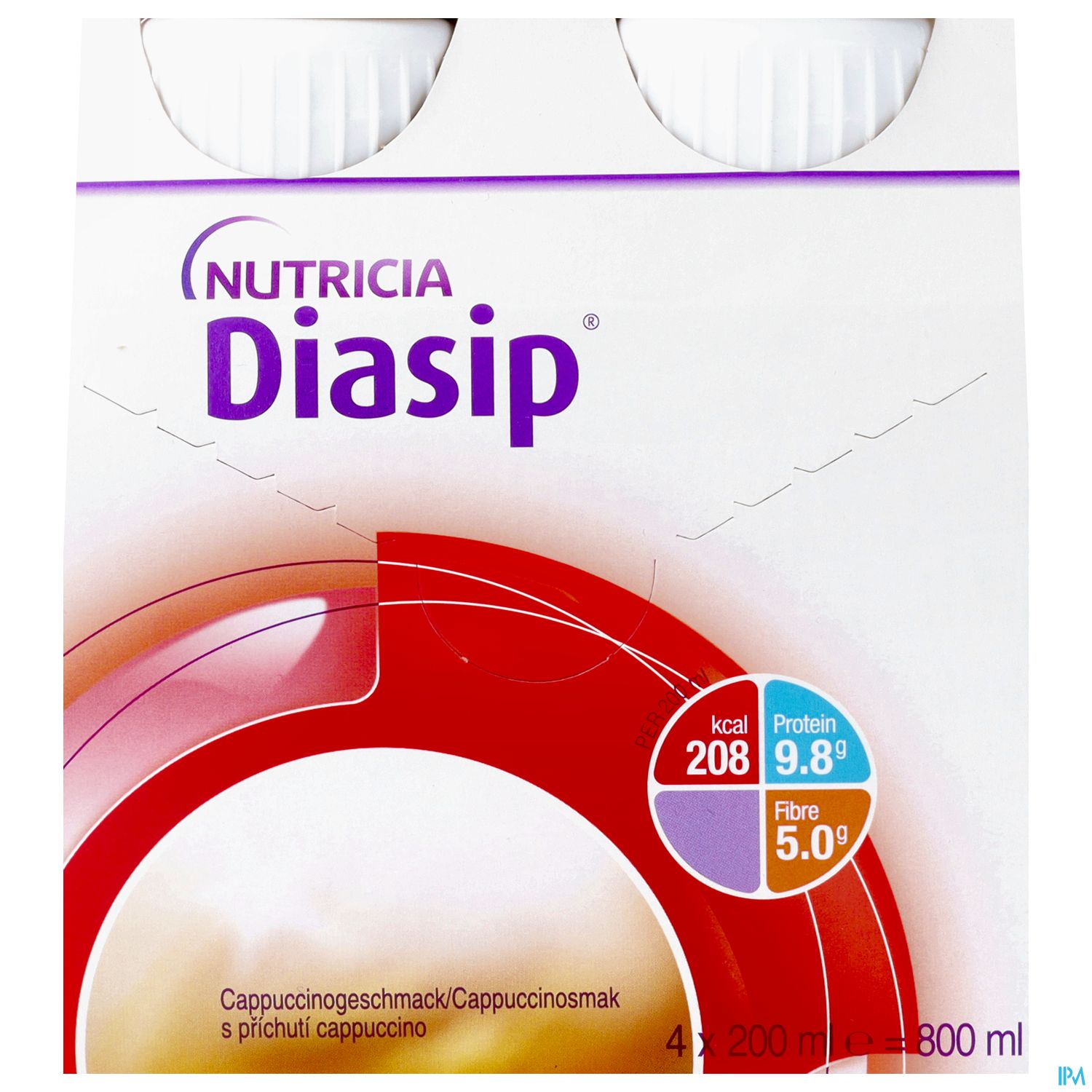 DIASIP 200ML CAPPUCCINO 4ST